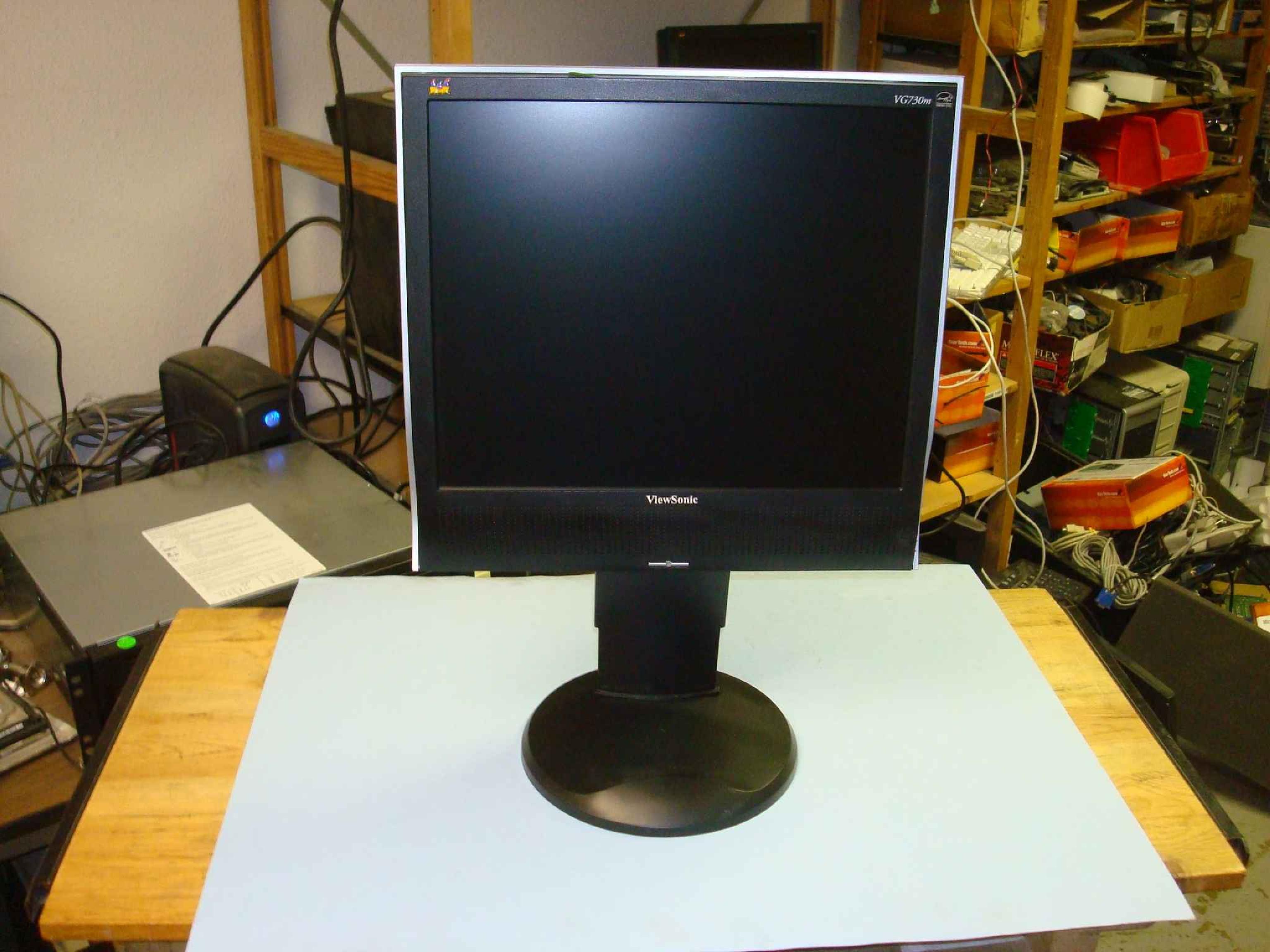 VIEWSONIC VS11353 FLAT PANEL MONITOR TFT 17INCH 1280 X 1024