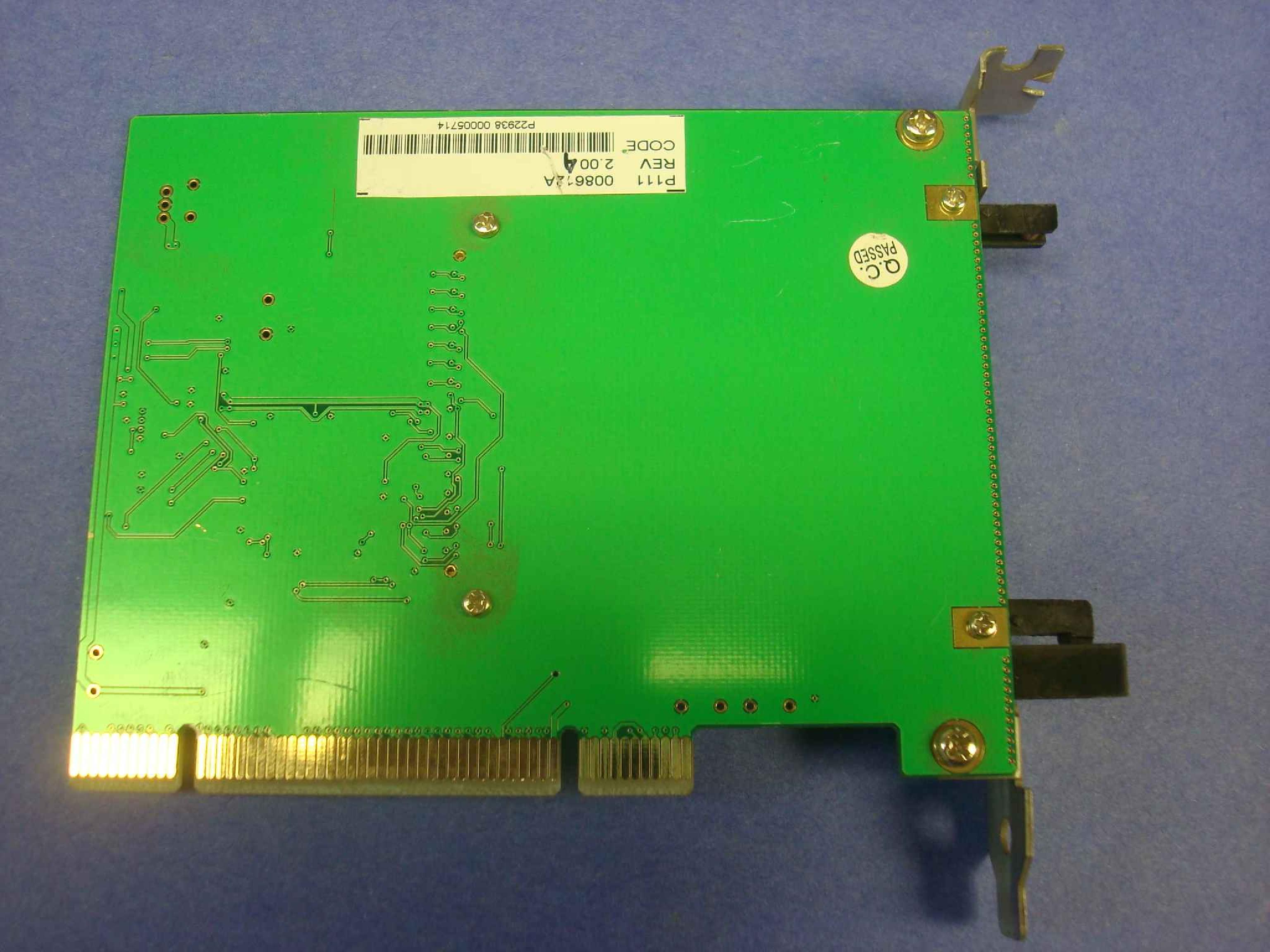 ELAN DIGITAL SYSTEMS LTD 008612A PCI 1 SLOT PCMCIA CARD HOLDER WITH TI PCI BUS PCI1211PGE PROCESSOR