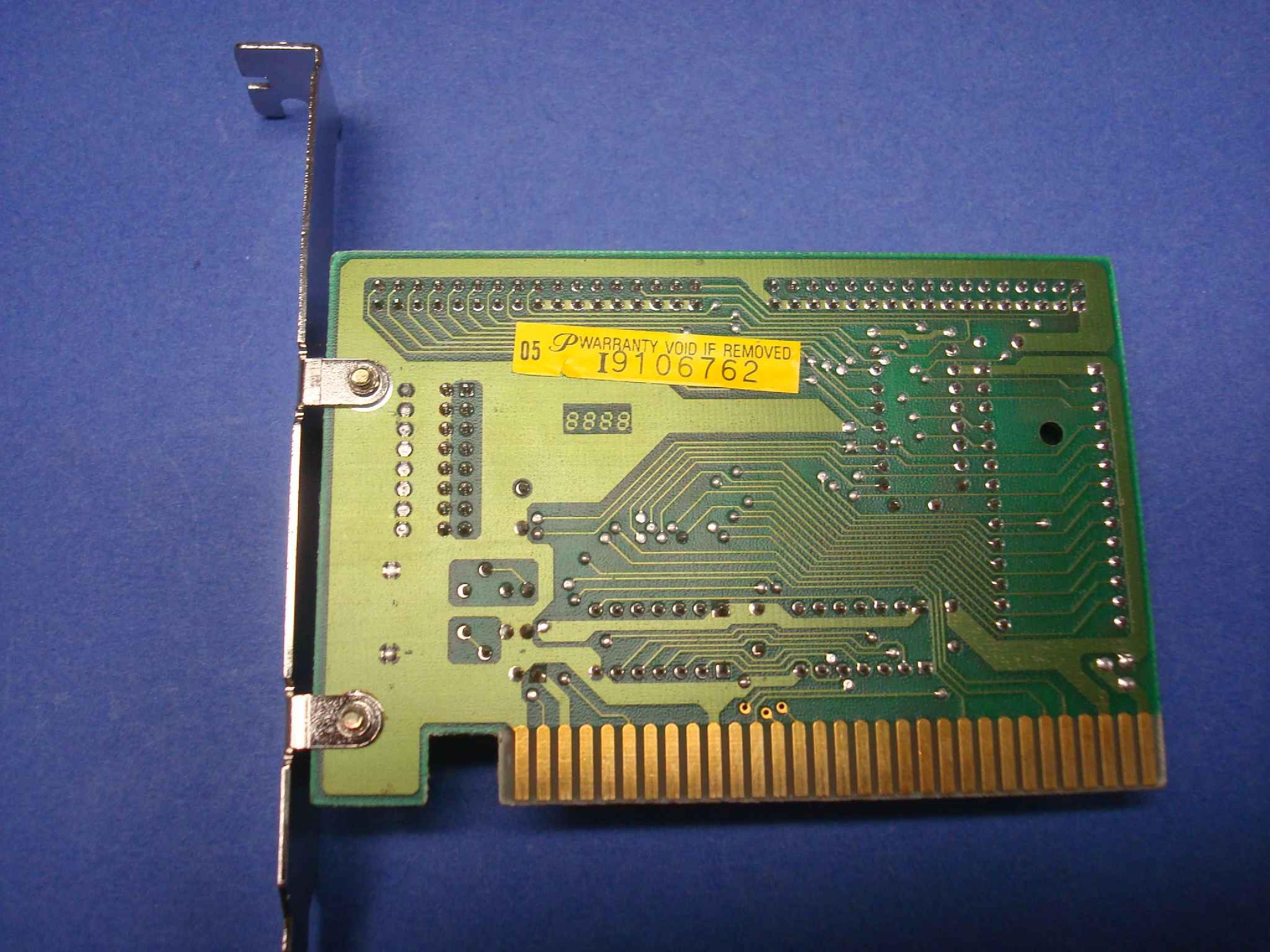 UNIQUE FDC-344 ISA FLOPPY DISK CONTROLLER CARD