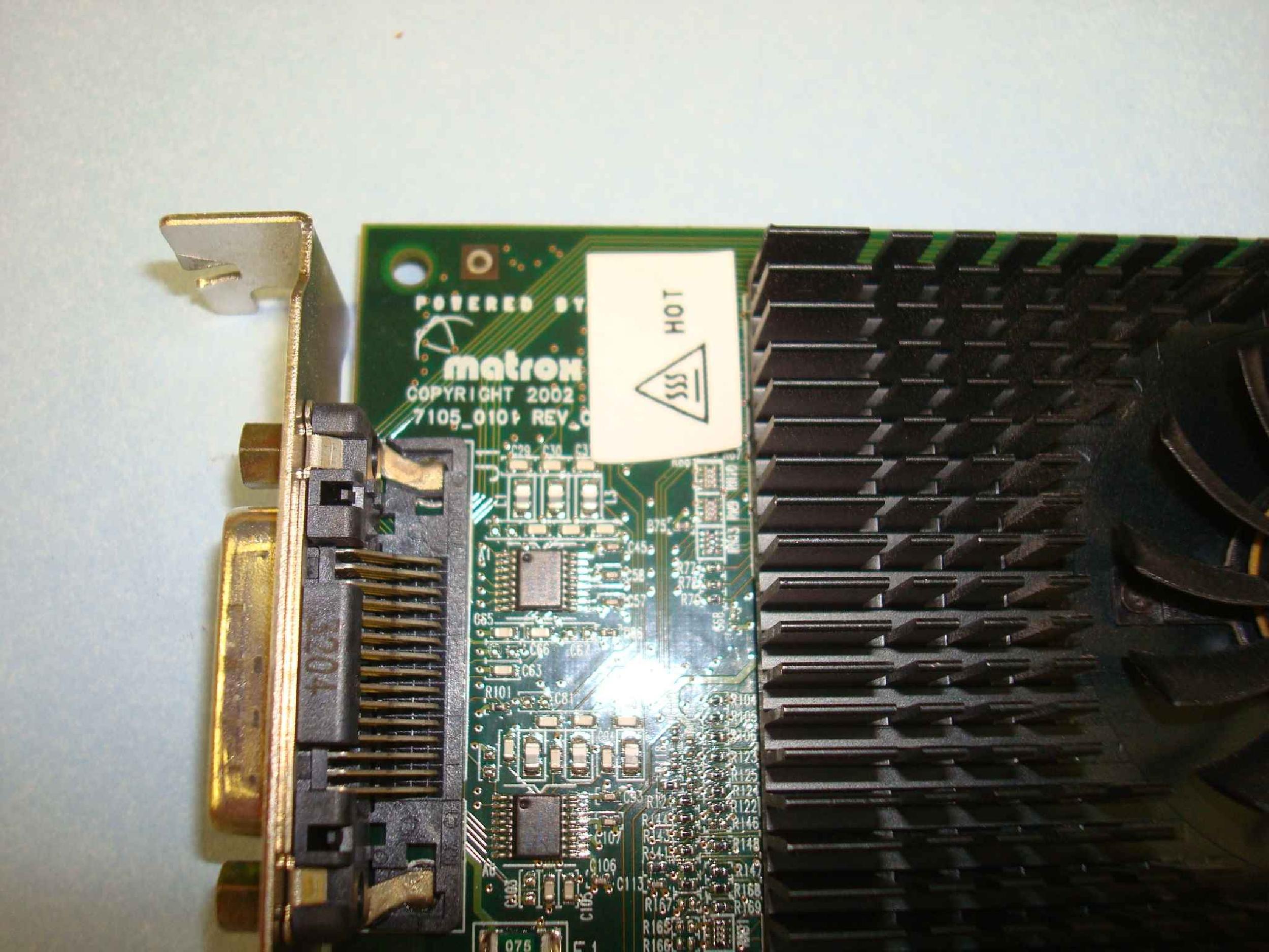 MATROX MGI G45X4QUAD-B 128MB PCI QUAD GRAPHICS CARD