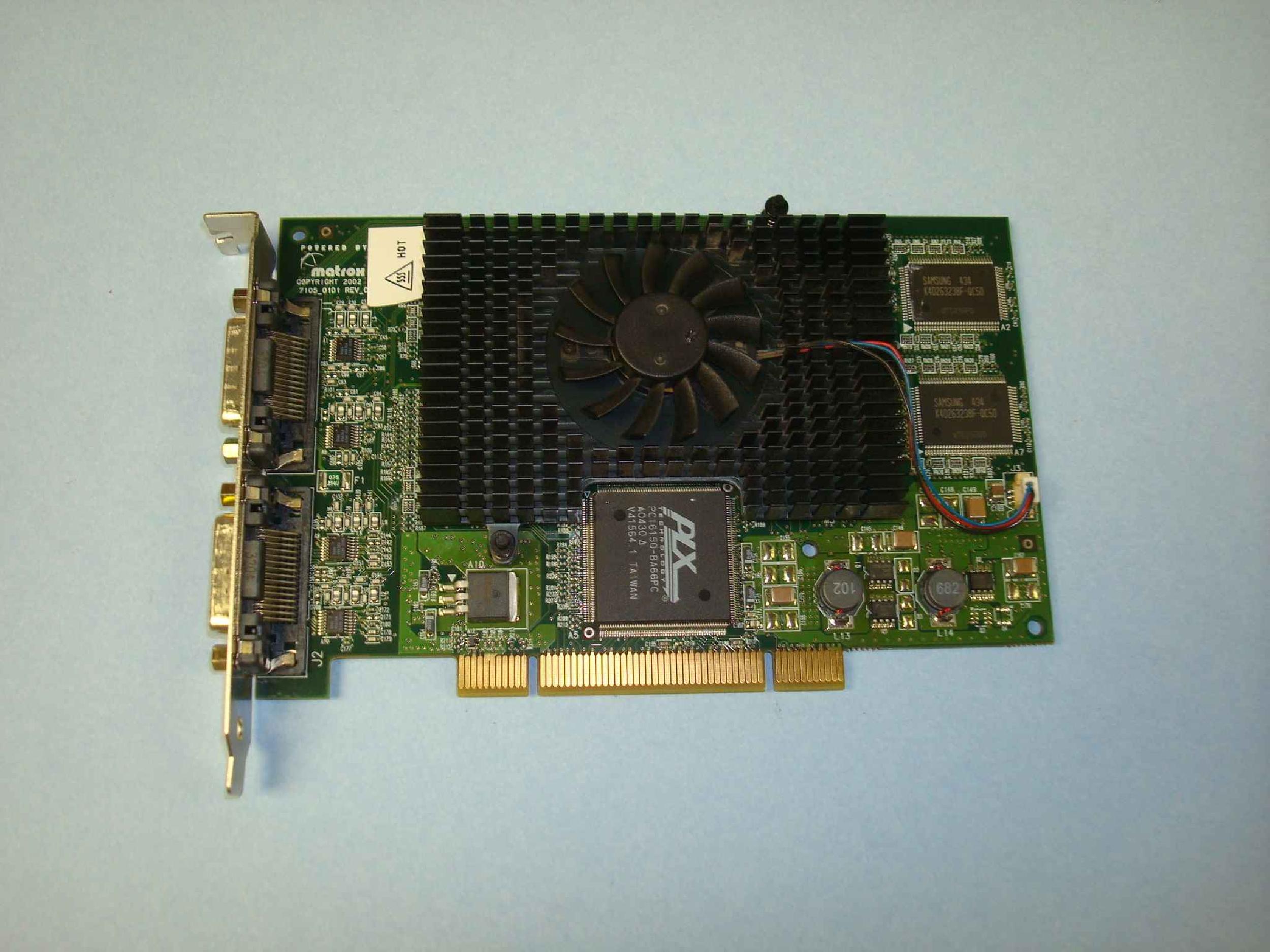 MATROX G45X4QUAD-B 128MB PCI QUAD GRAPHICS CARD