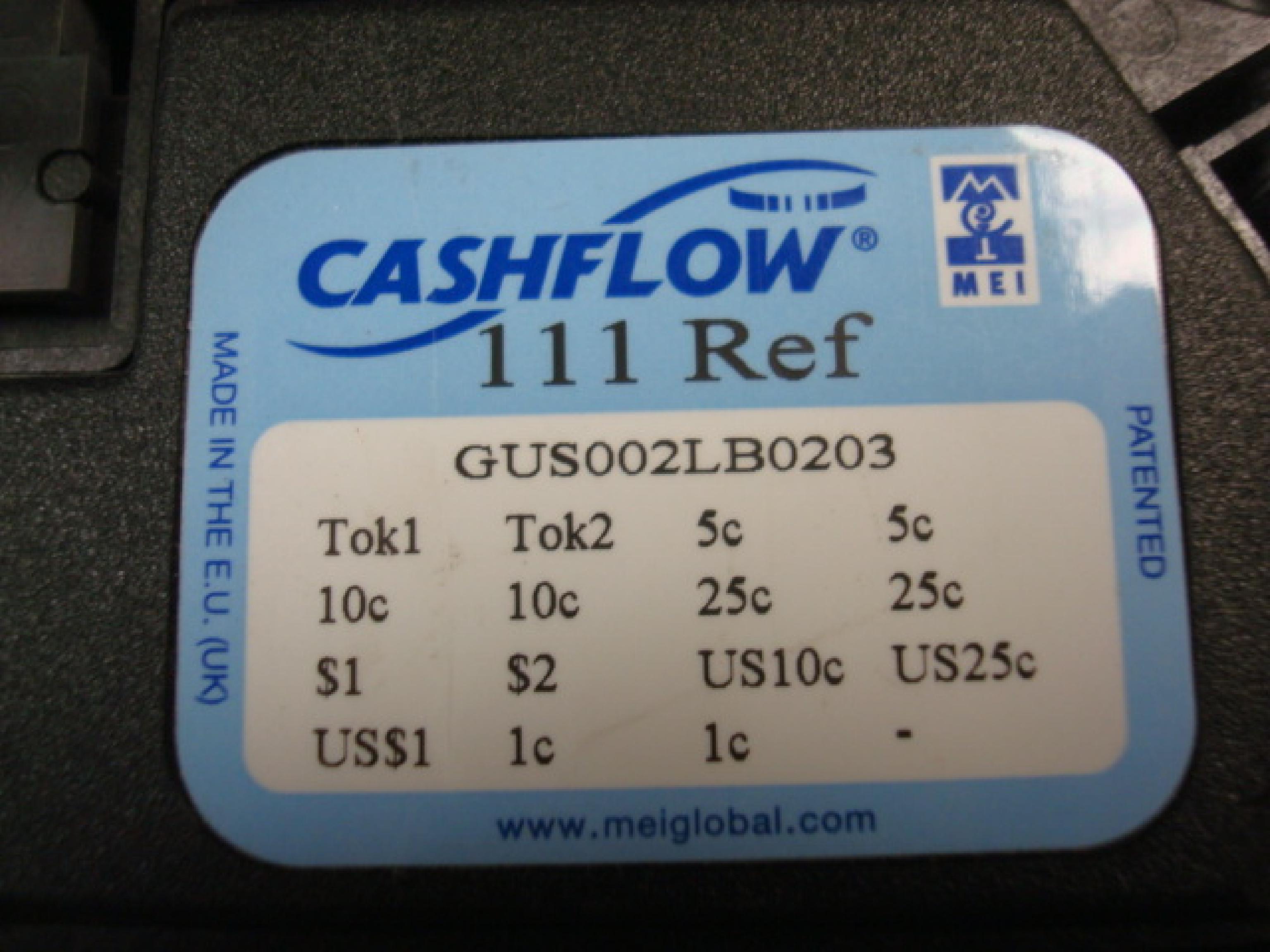 MEI GUS002LB0203 CASHFLOW COIN INSERT READER MODULE