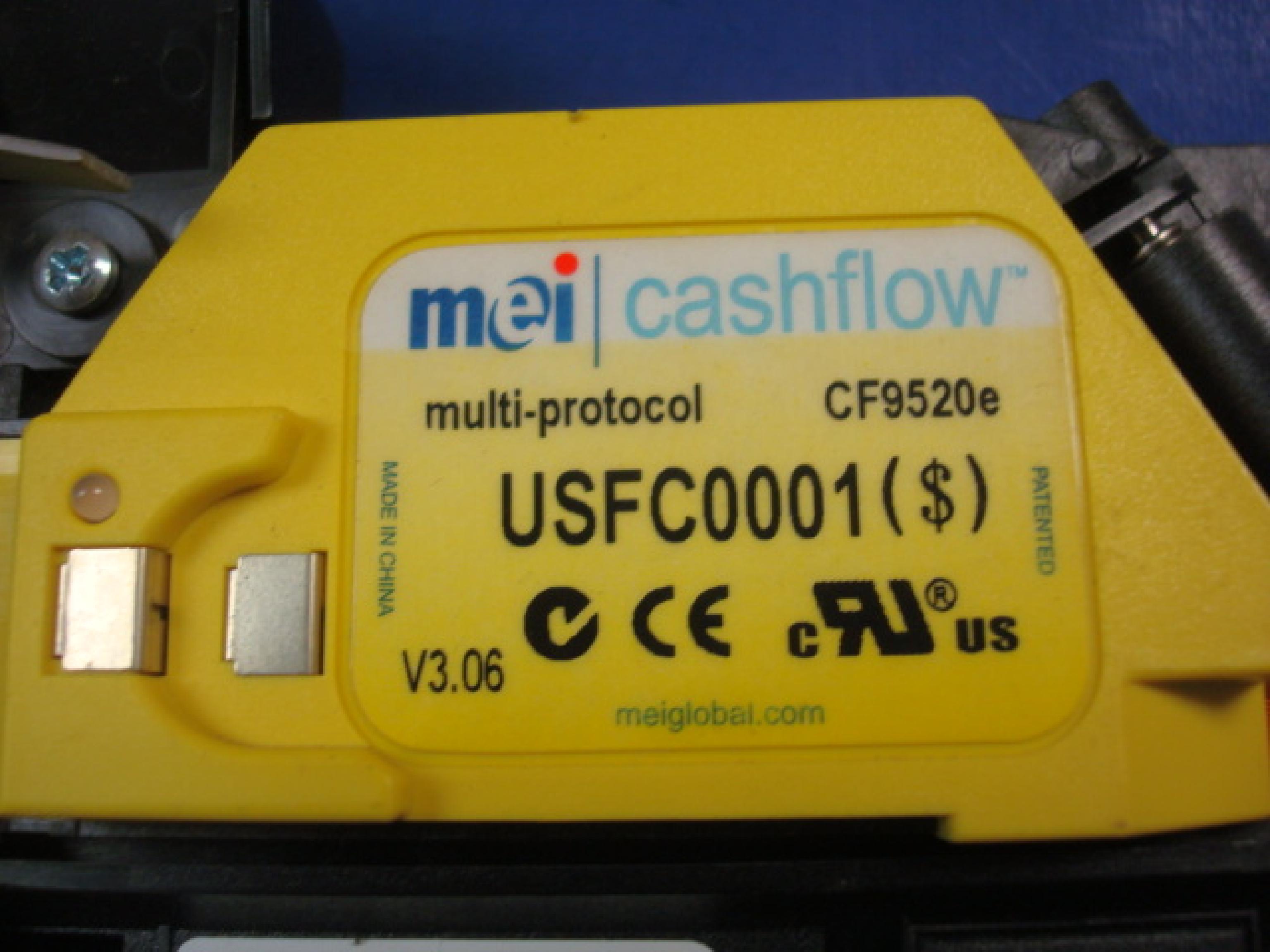 MEI USFC0001($) CASHFLOW COIN INSERT READER MODULE