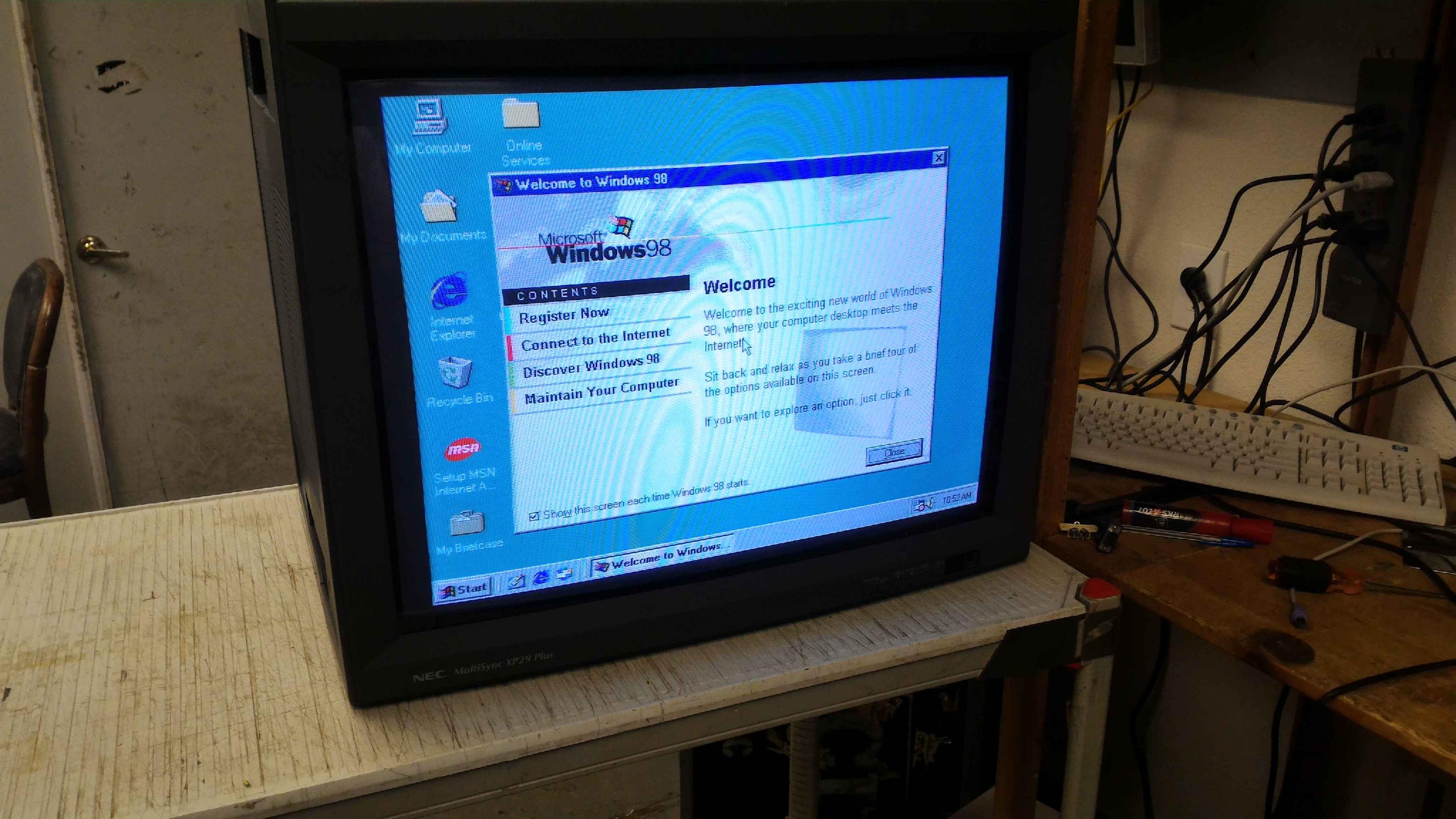 NEC XP-2990 29INCH HIGH RES CRT MONITOR, 1024X768, BNC, S-VIDEO, RGB INPUT/OUTPUTS