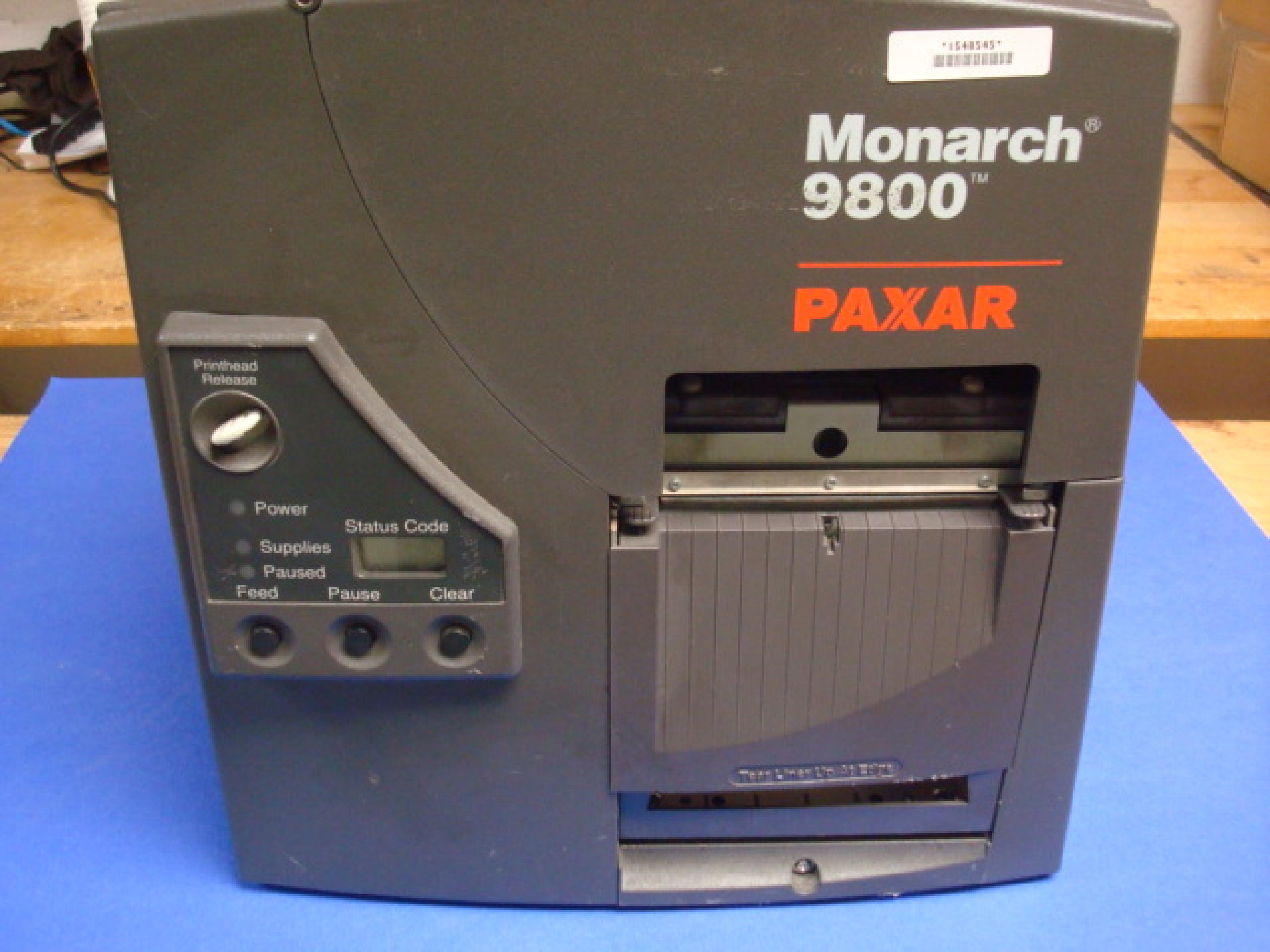 MONARCH M09835 THERMAL BARCODE LABEL PRINTER - TESTED GOOD