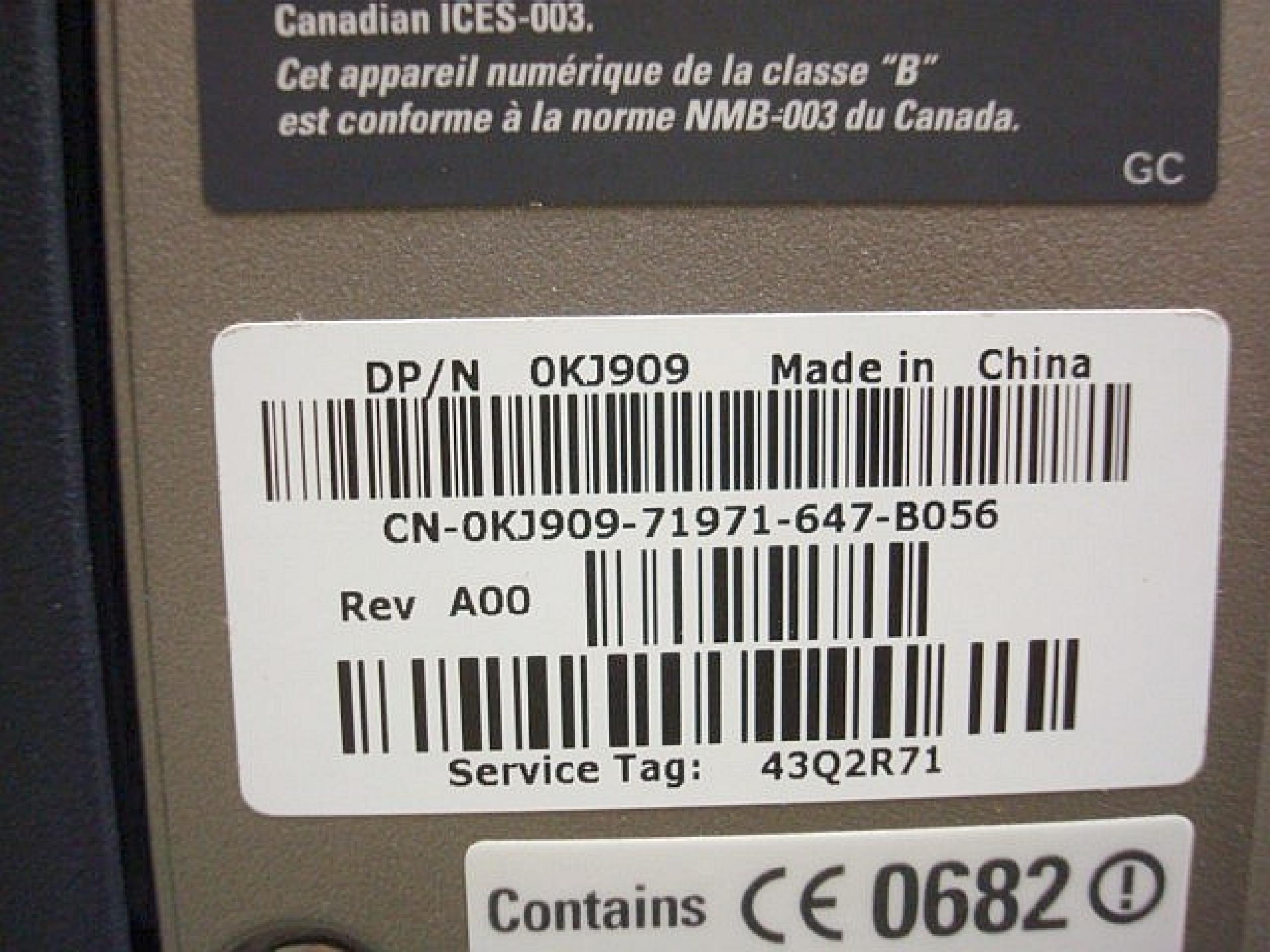 DELL 0KJ909 COLOR LASER PRINTER WIRELESS 16/4PPM WITH EXTRA PAPER TRAY