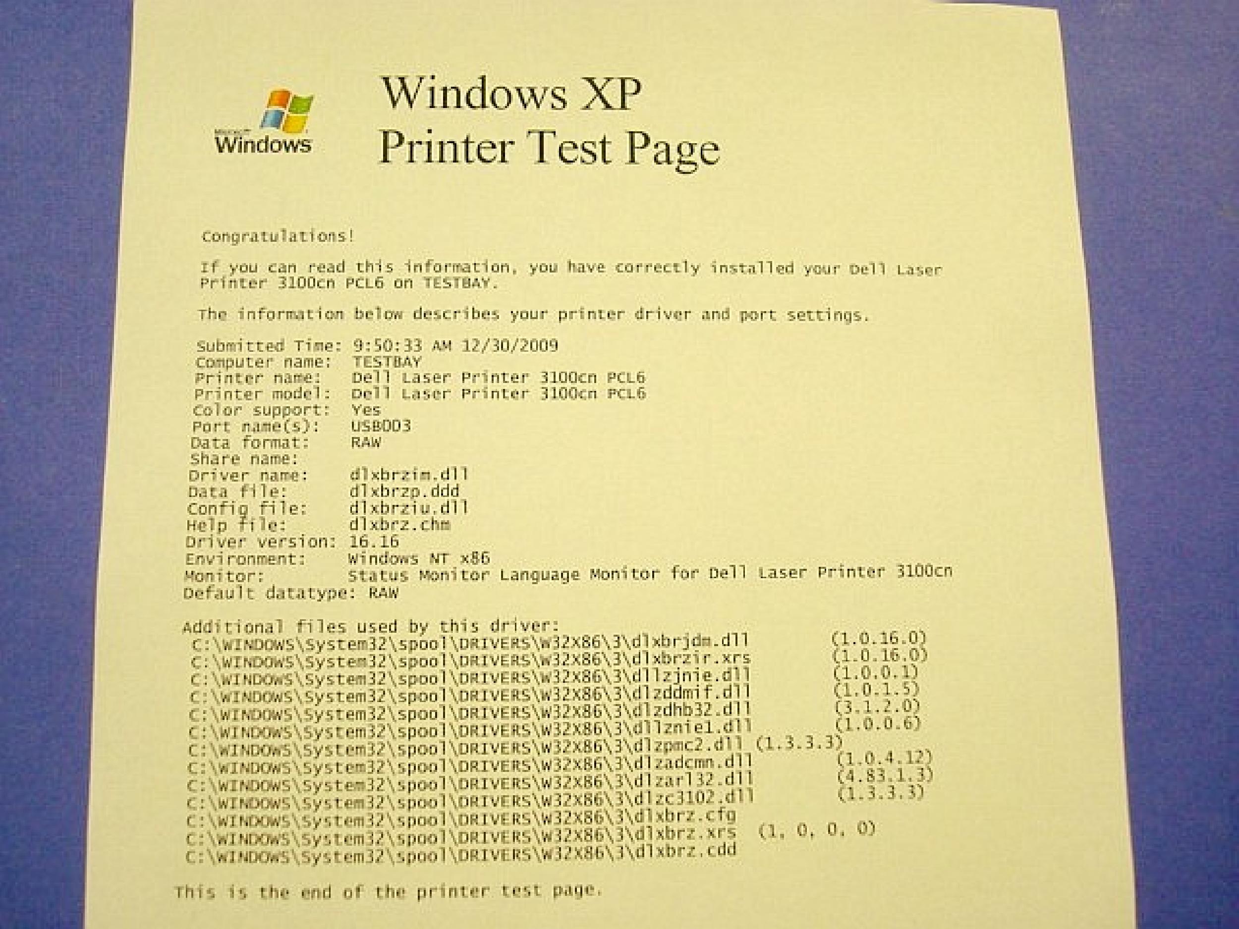 DELL 0KJ909 COLOR LASER PRINTER WIRELESS 16/4PPM WITH EXTRA PAPER TRAY