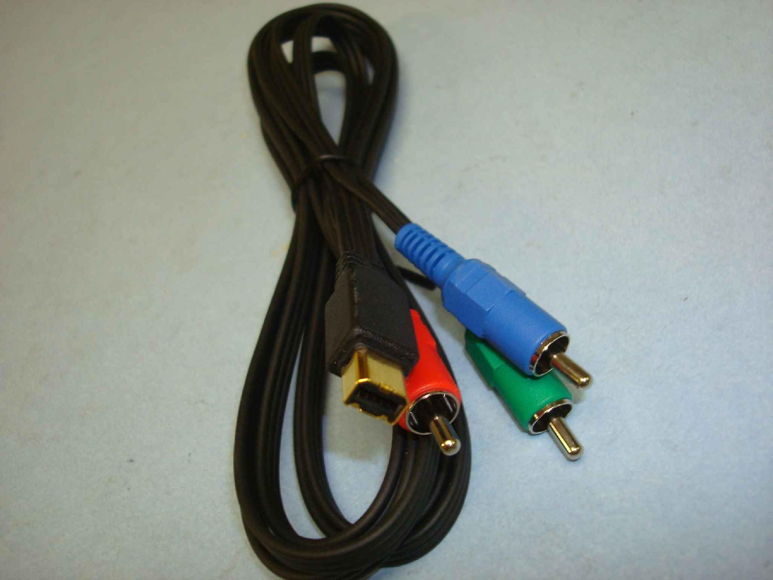 PANASONIC K2KZ9DB00004 COMPONENT CABLE FOR CAMCORDER