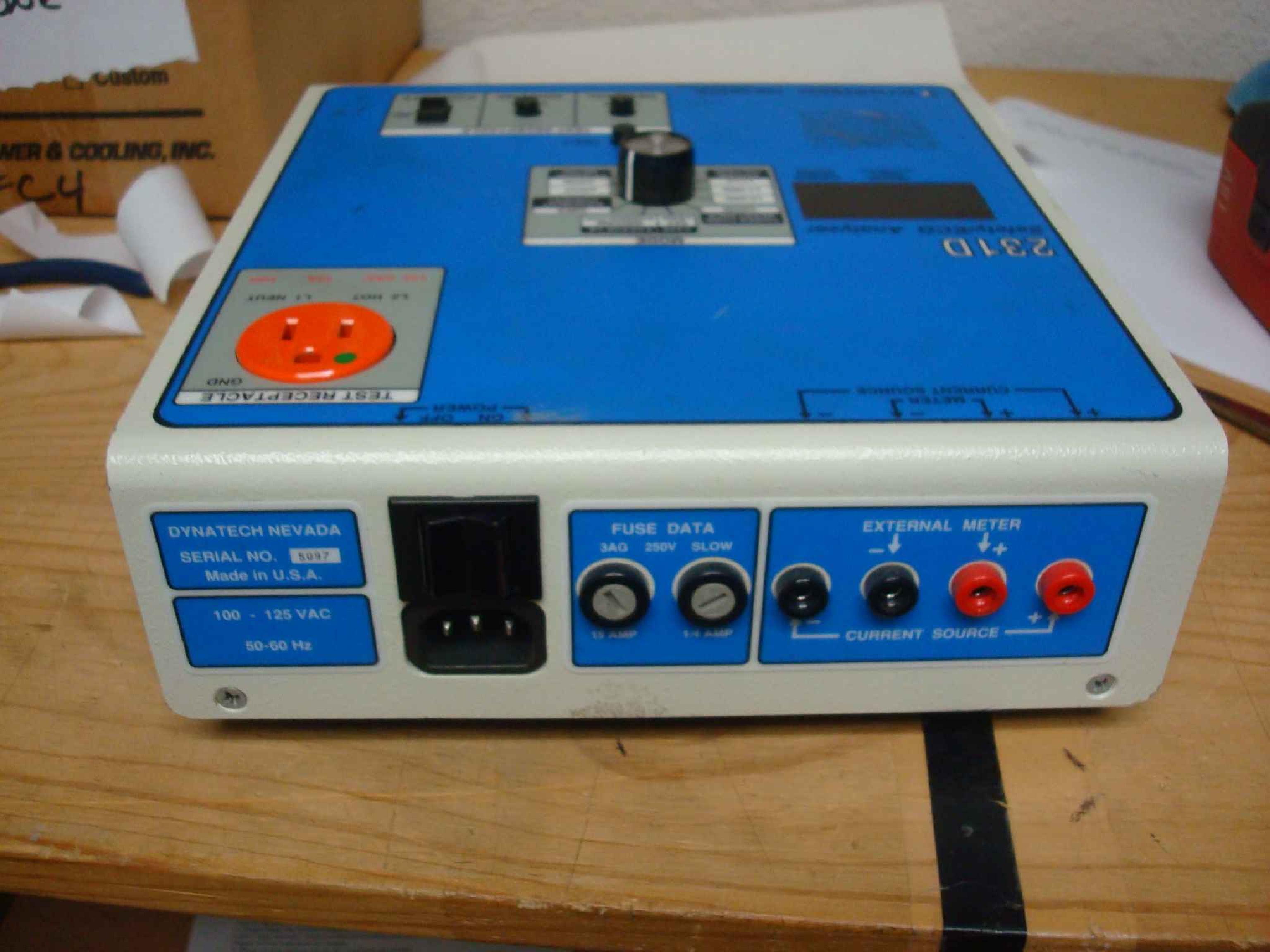 DYNATECH NEVADA 231D SAFETY/ECG ANALYZER