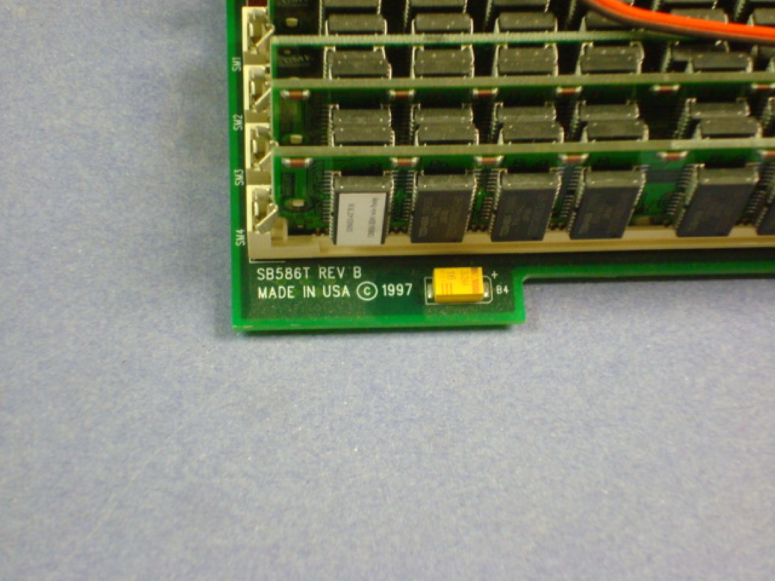 INDUSTRIAL COMPUTER SOURCE SB586T SINGLE BOARD COMPUTER WITH PROCESSOR 586TV-0185