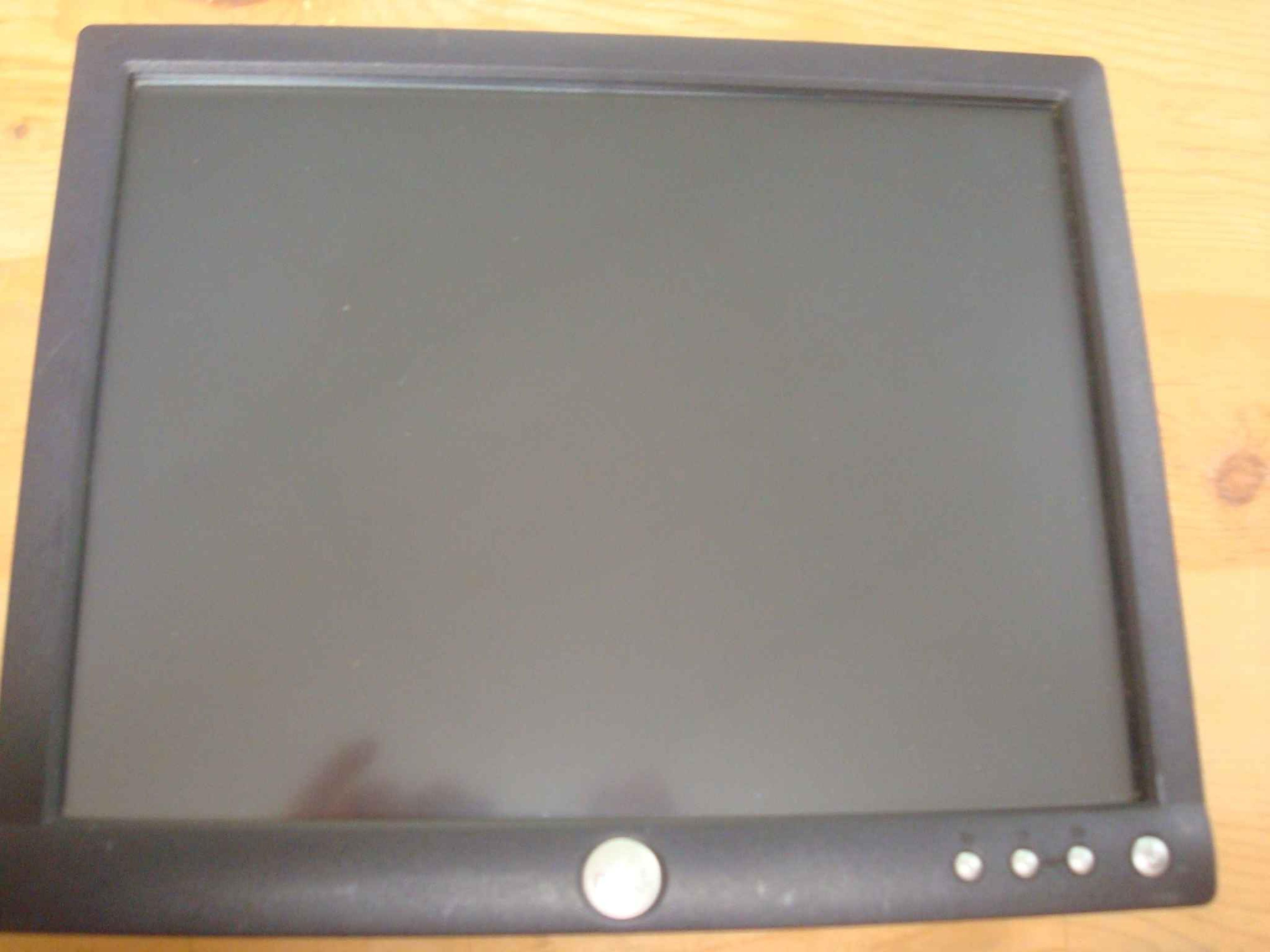 DELL E153FPTC 15 INCH LCD TOUCHSCREEN MONITOR - HAS SMALL SCRATCH ON SCREEN