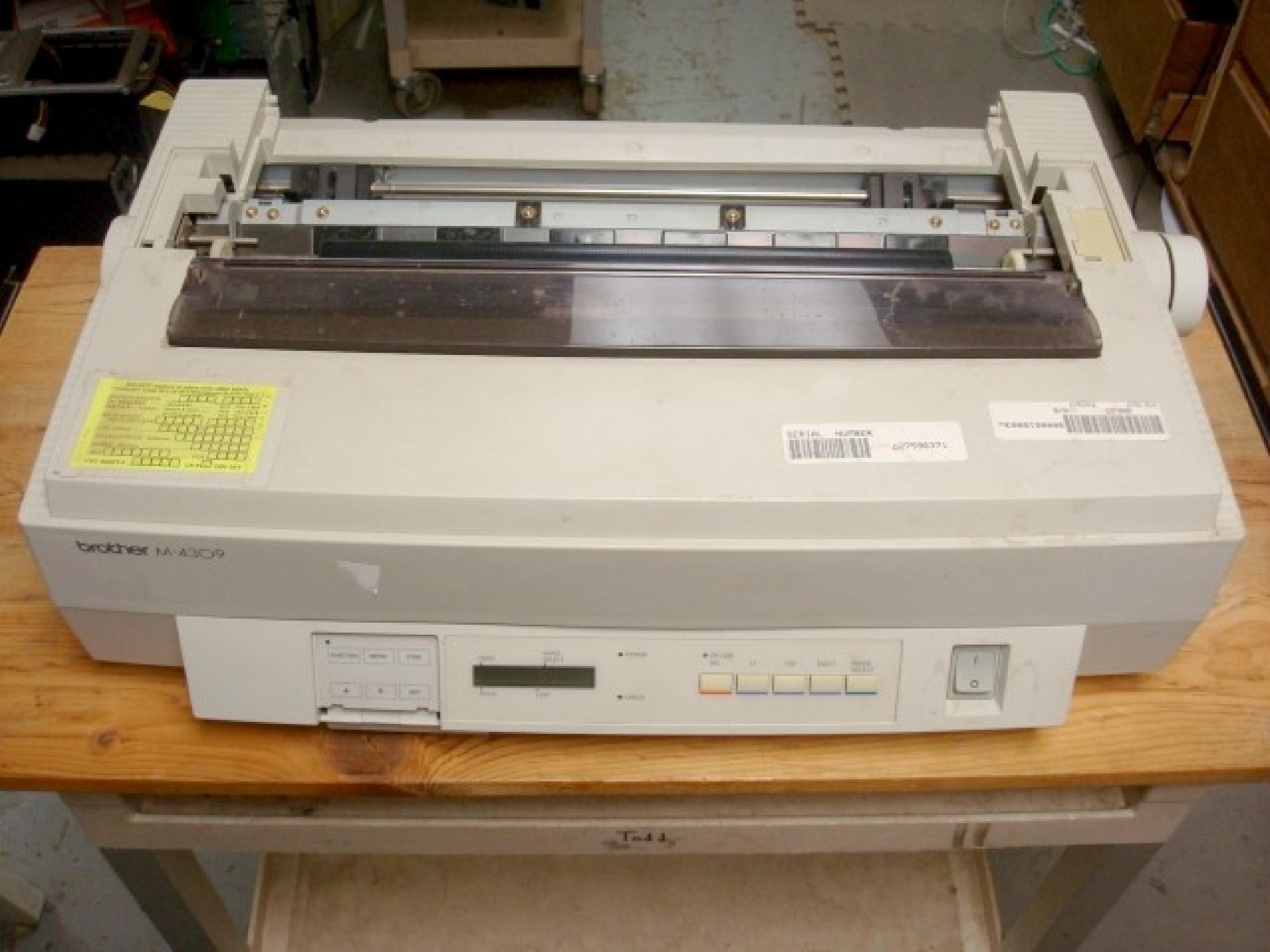 BROTHER M-4309 WIDE CARRIAGE DOT MATRIX PRINTER FOR PARTS