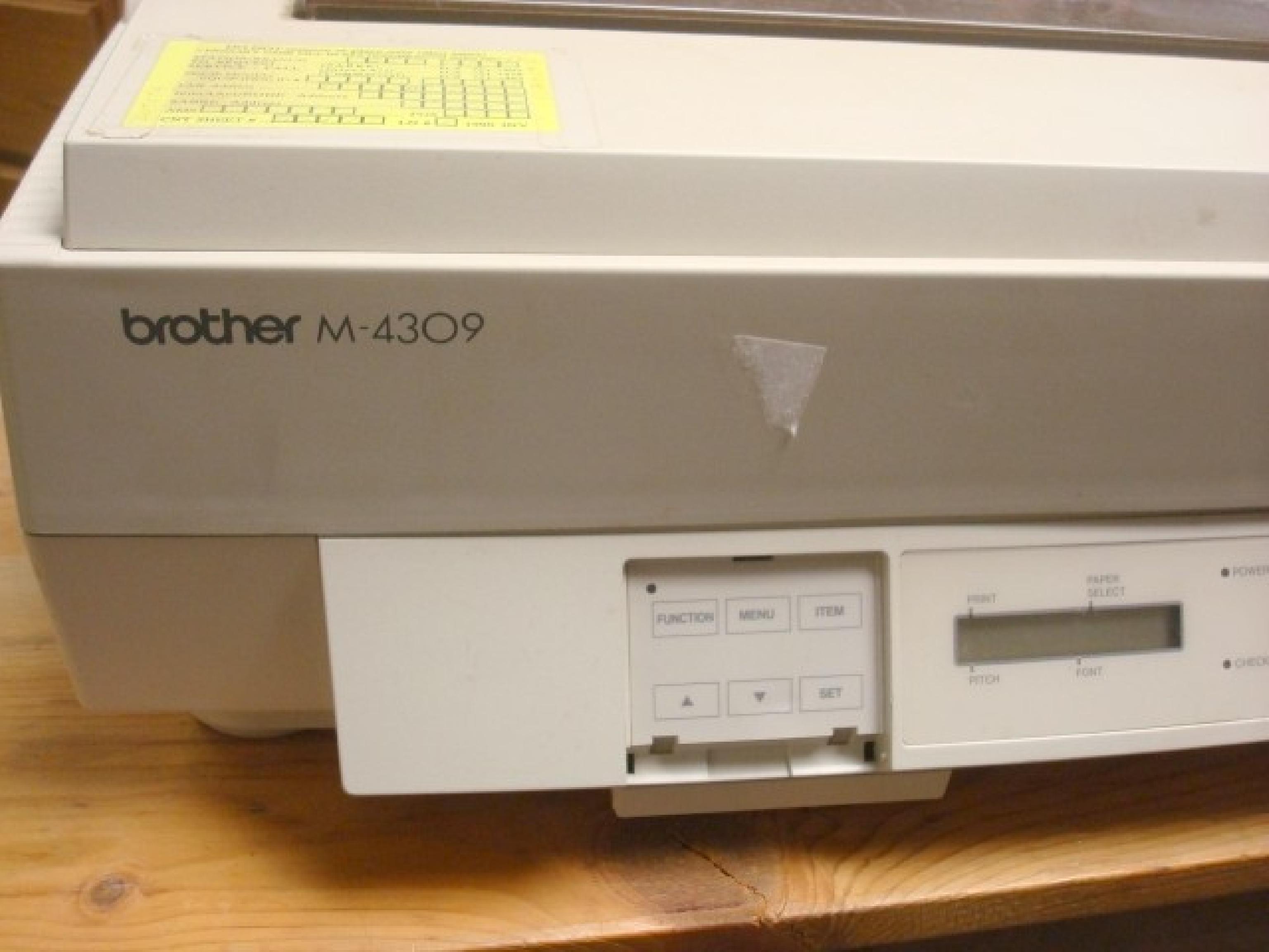 BROTHER M-4309 WIDE CARRIAGE DOT MATRIX PRINTER FOR PARTS