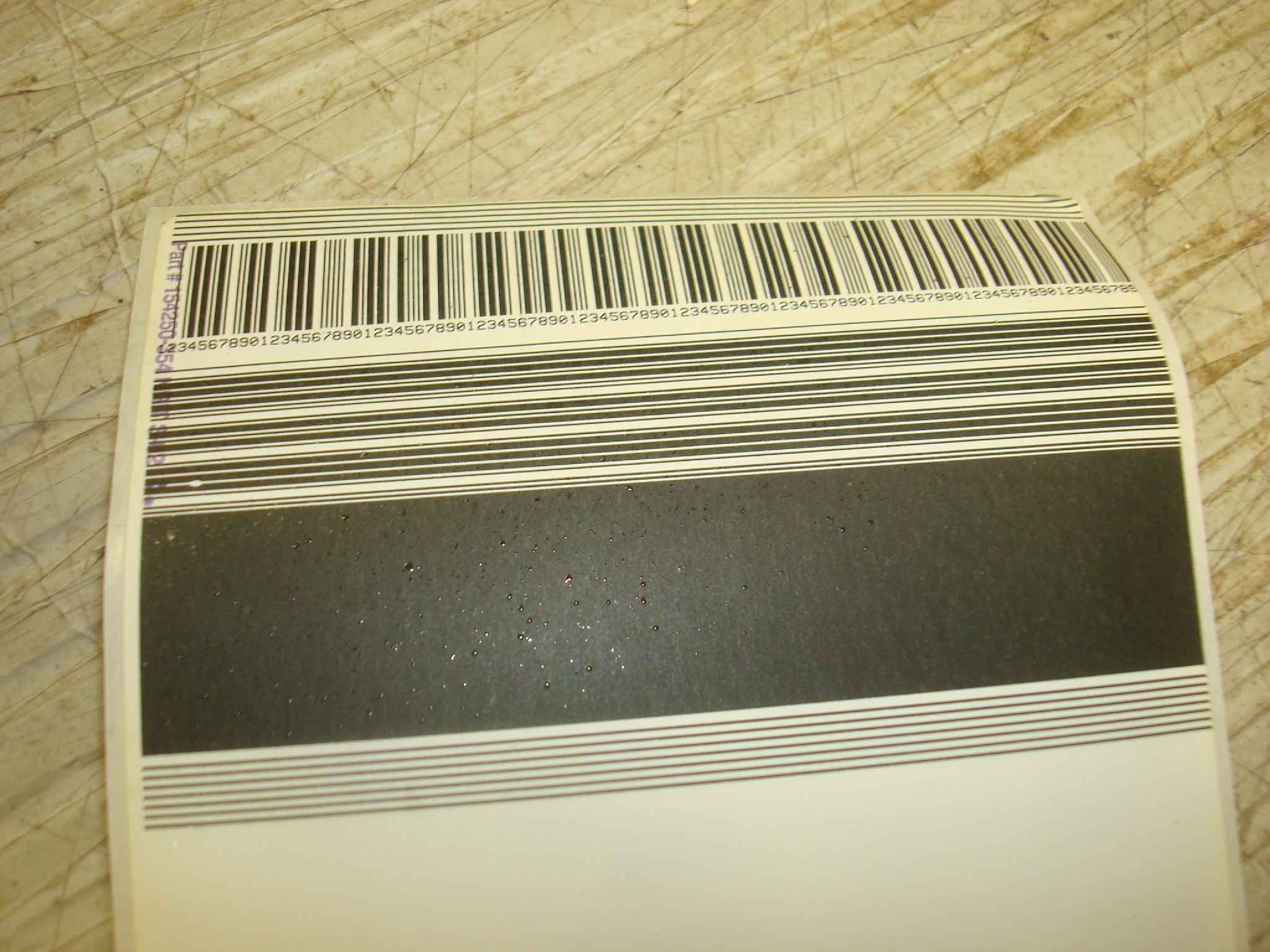 ZEBRA TECHNOLOGIES Z4MPLUS THERMAL LABEL PRINTER - TESTED GOOD