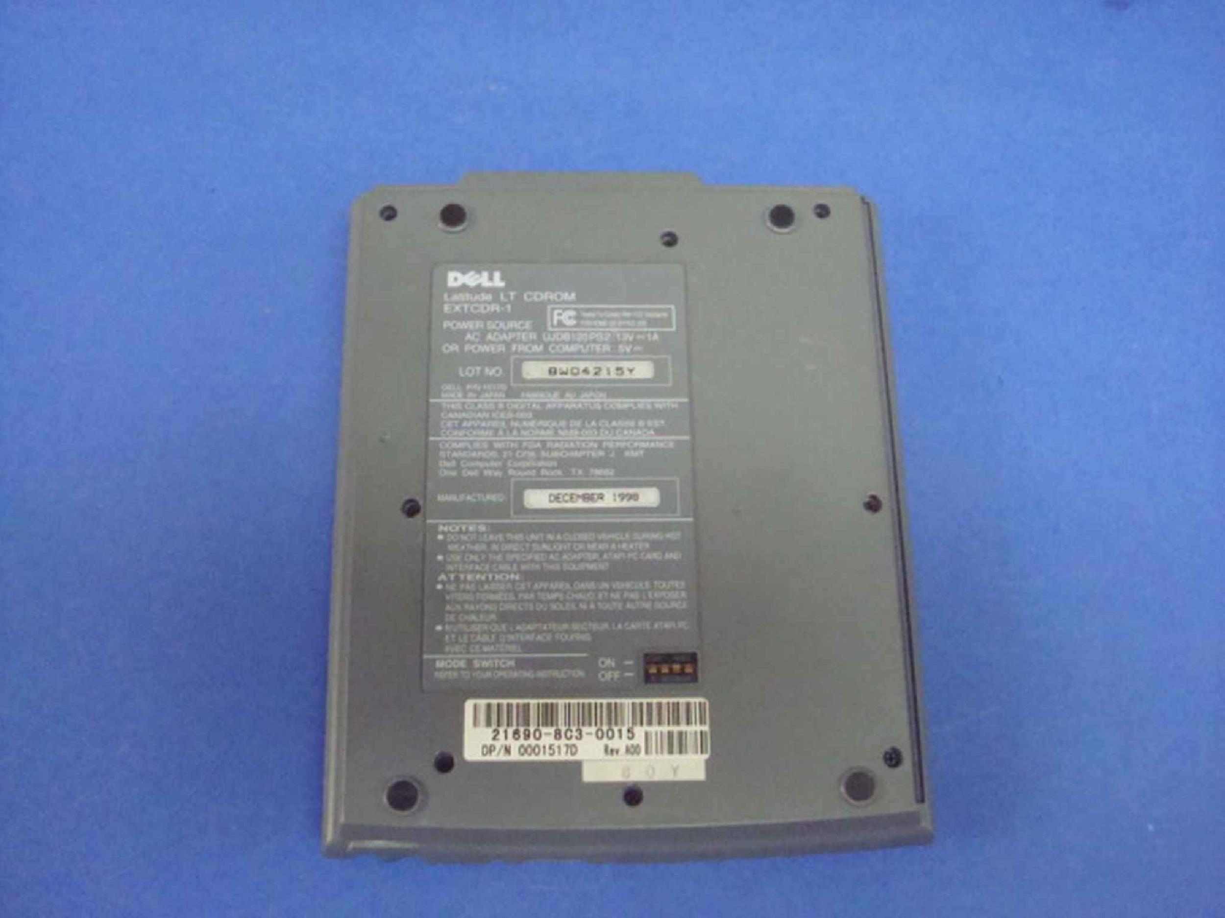 DELL 1517D 24X EXTERNAL CDROM DRIVE