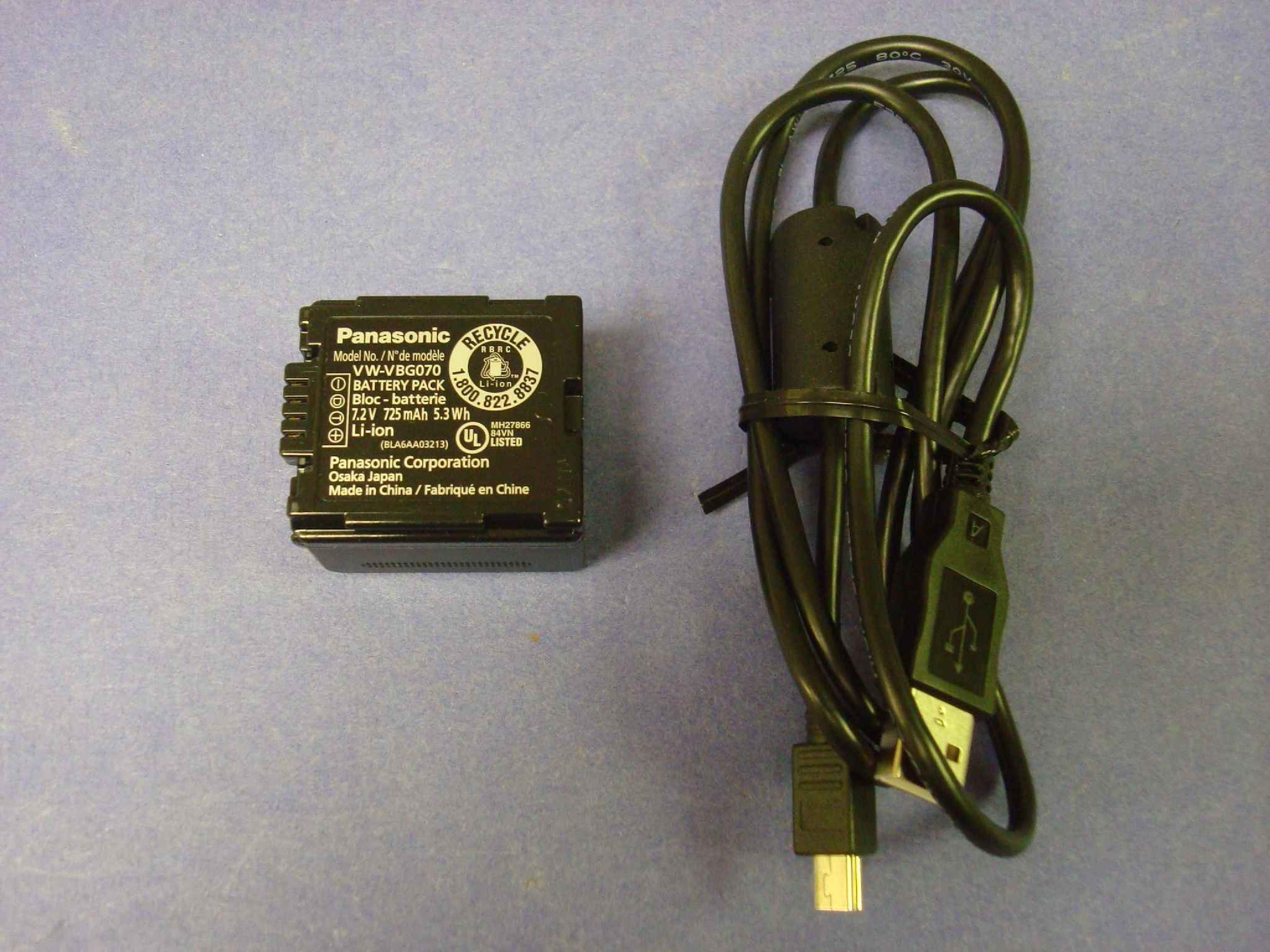 PANASONIC BLA6AA03213 BATTERY PACK 7.2V 525 MAH 5.3W LI-ION