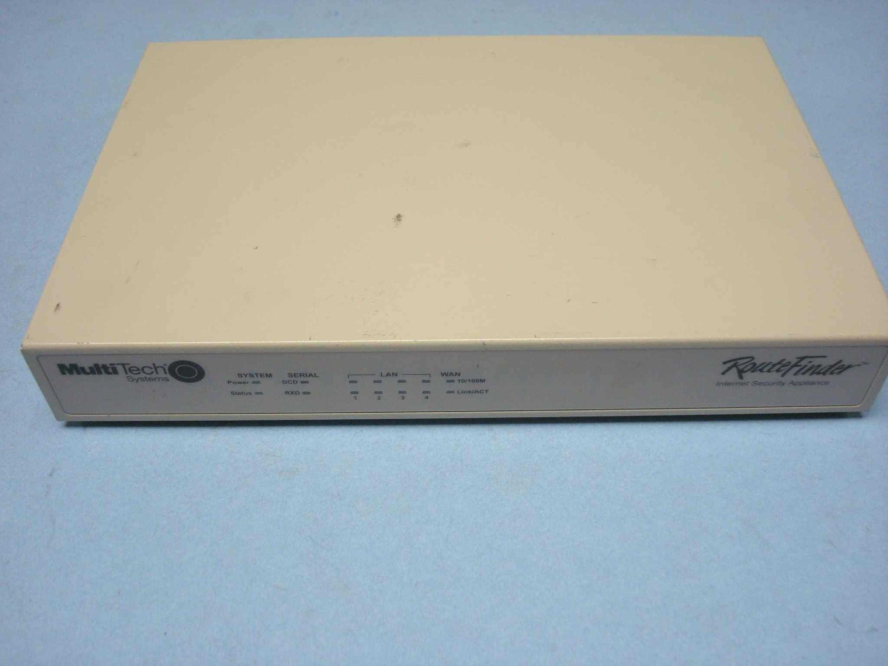 MULTITECH SYSTEMS RF820 ROUTEFINDER INTERNET SECURITY APPLIANCE