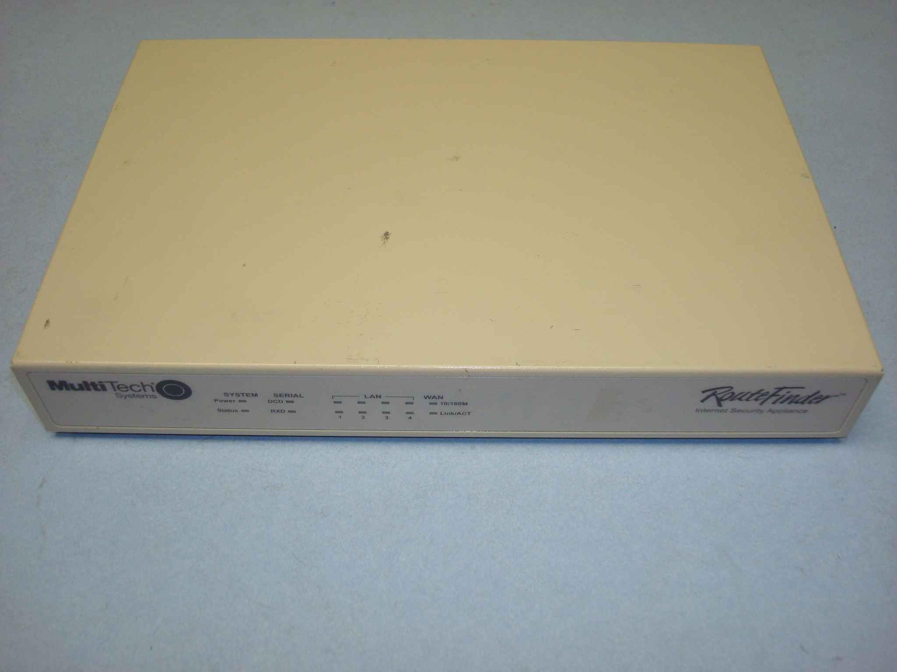 MULTITECH SYSTEMS RF820 ROUTEFINDER INTERNET SECURITY APPLIANCE