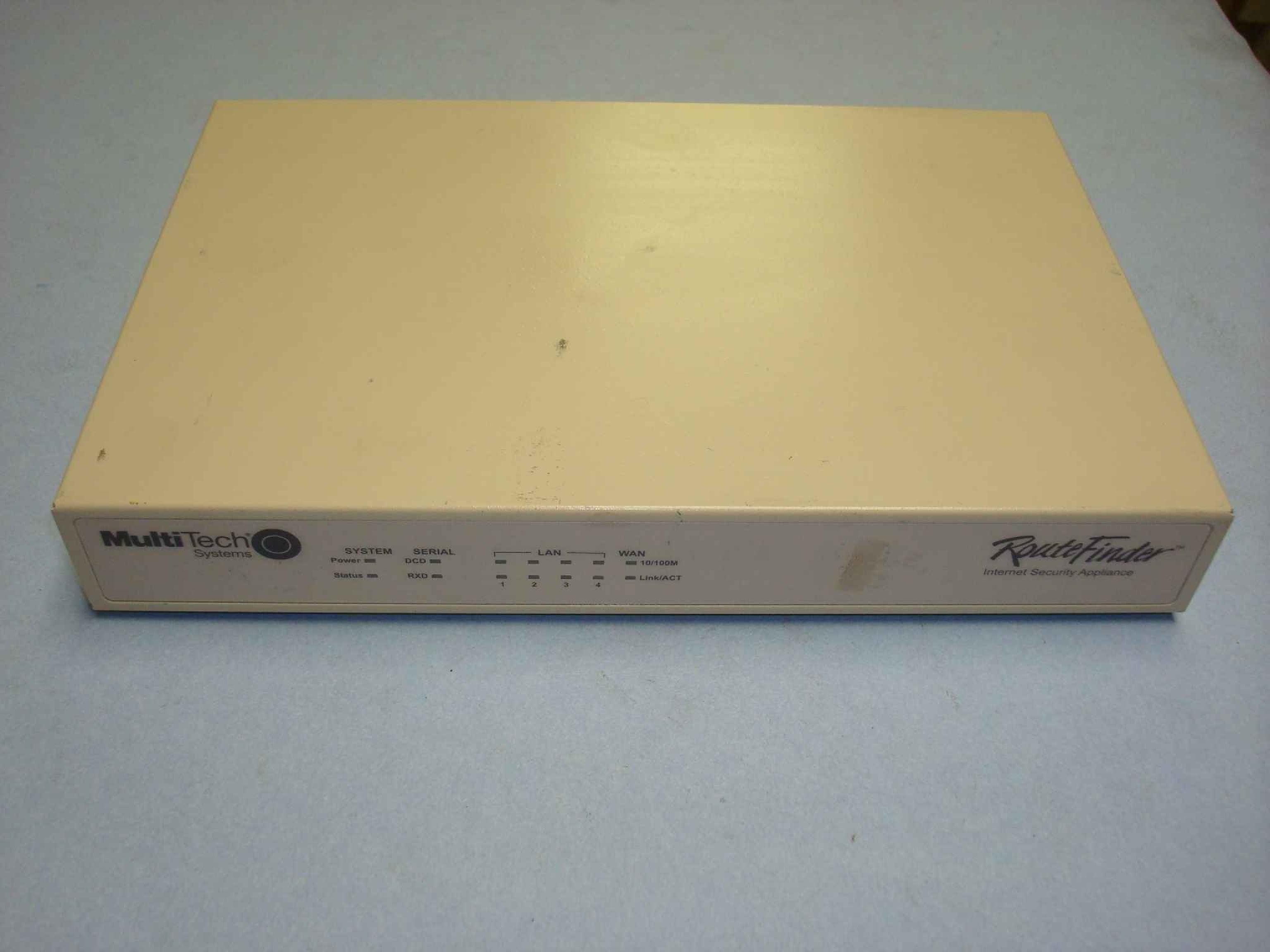 MULTITECH SYSTEMS RF820 ROUTEFINDER INTERNET SECURITY APPLIANCE