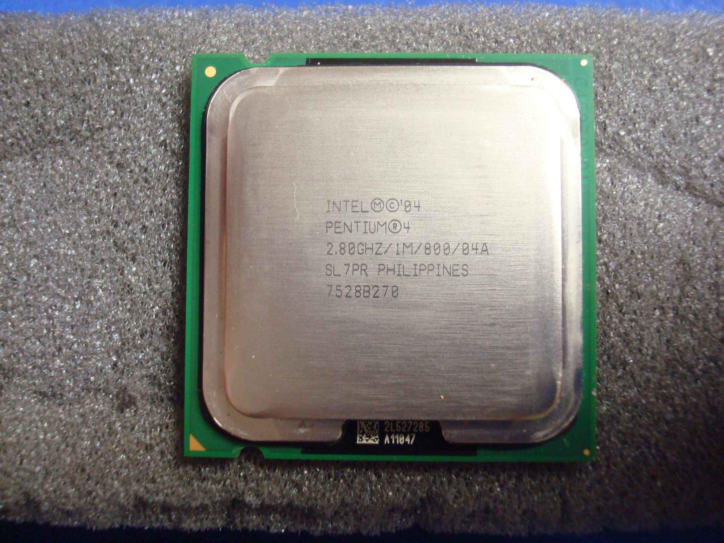 INTEL SL7PR PENTIUM 4 2.80GHZ/1M/800/04A CPU PROCESSOR 2800MHZ