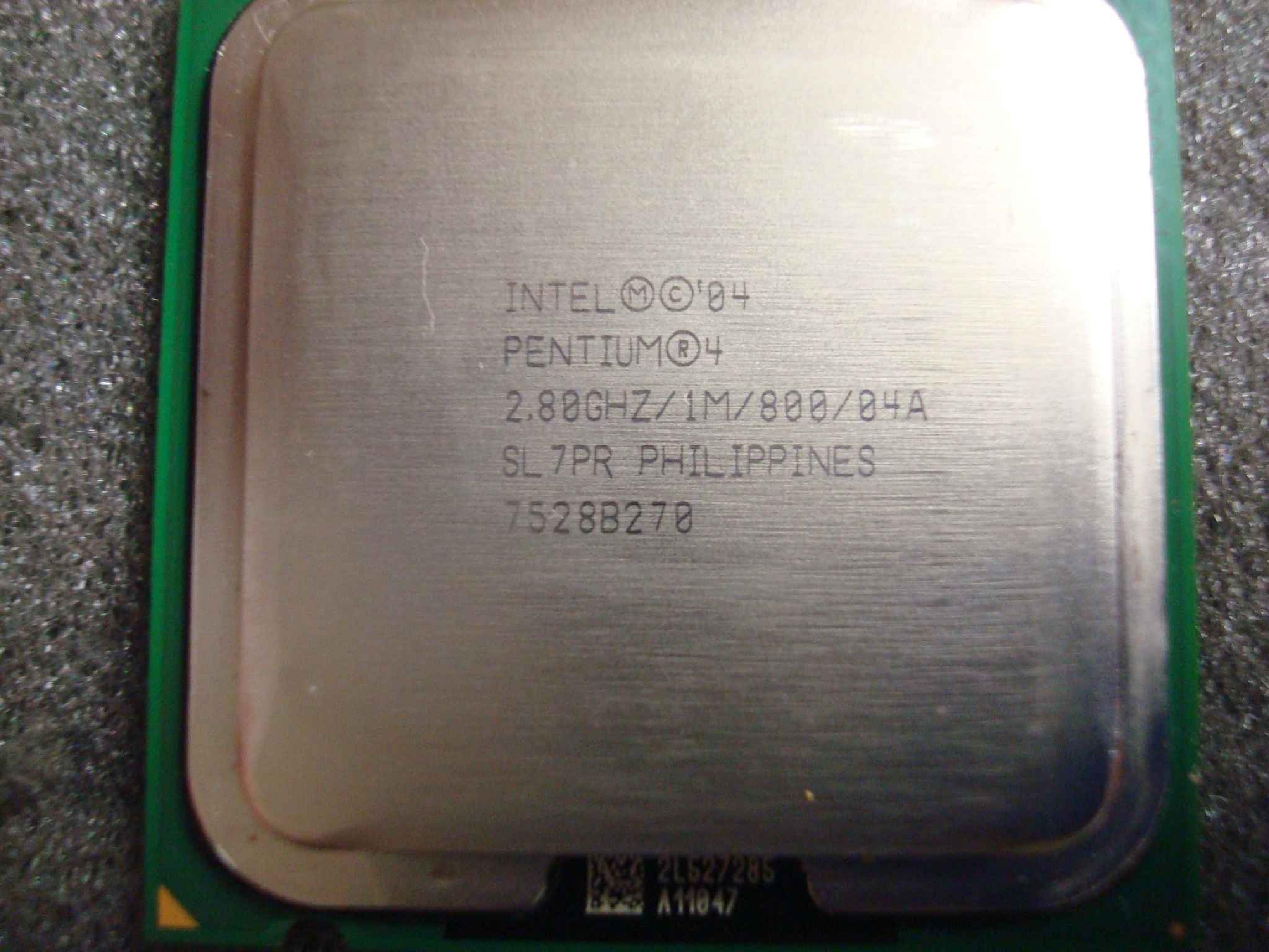 INTEL SL7PR PENTIUM 4 2.80GHZ/1M/800/04A CPU PROCESSOR 2800MHZ