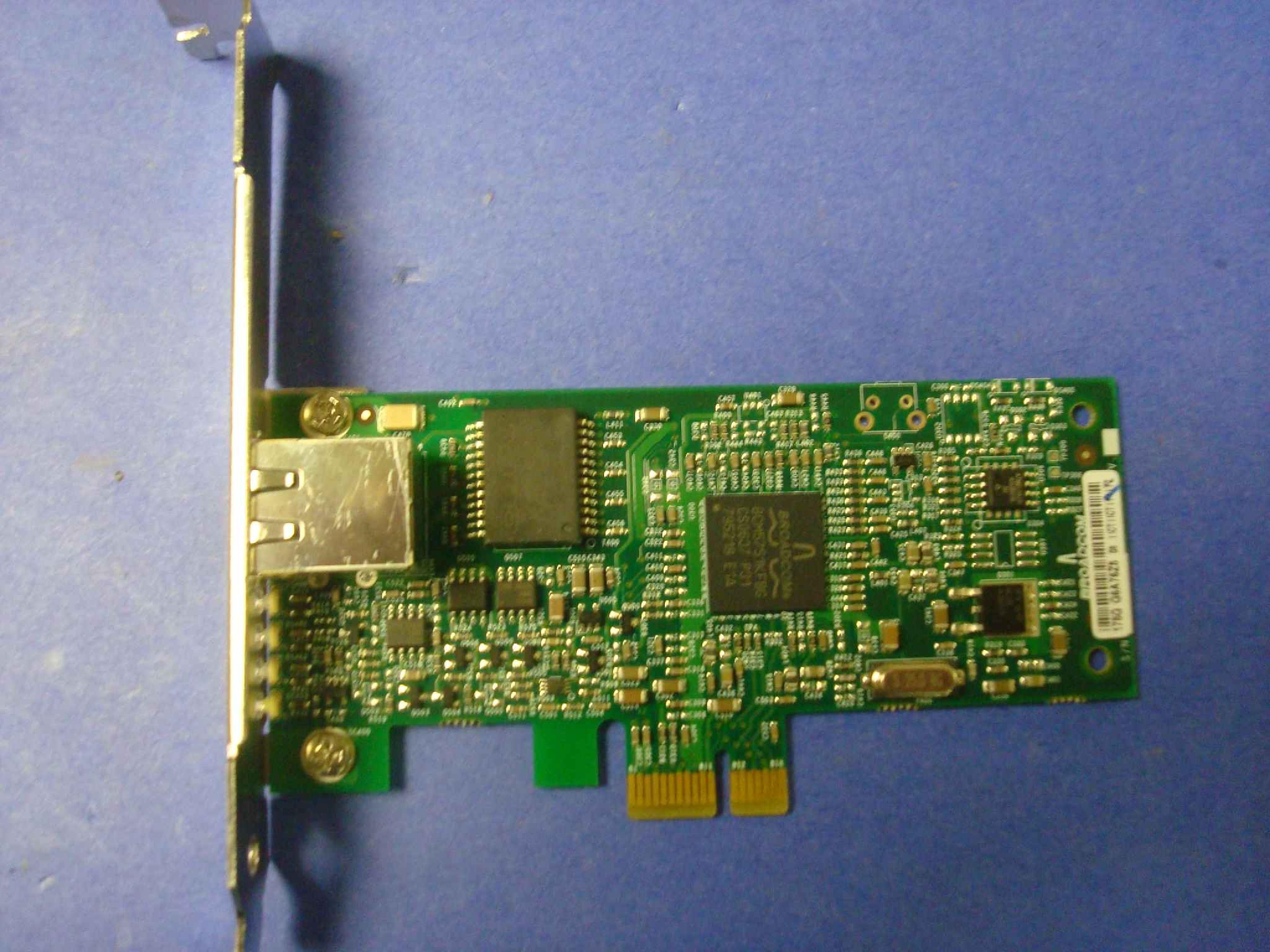 BROADCOM / HEWLETT PACKARD / HP 393626-001 BCM5751PKFBG NIC 10 100 1000 PCIE ETHERNET CARD