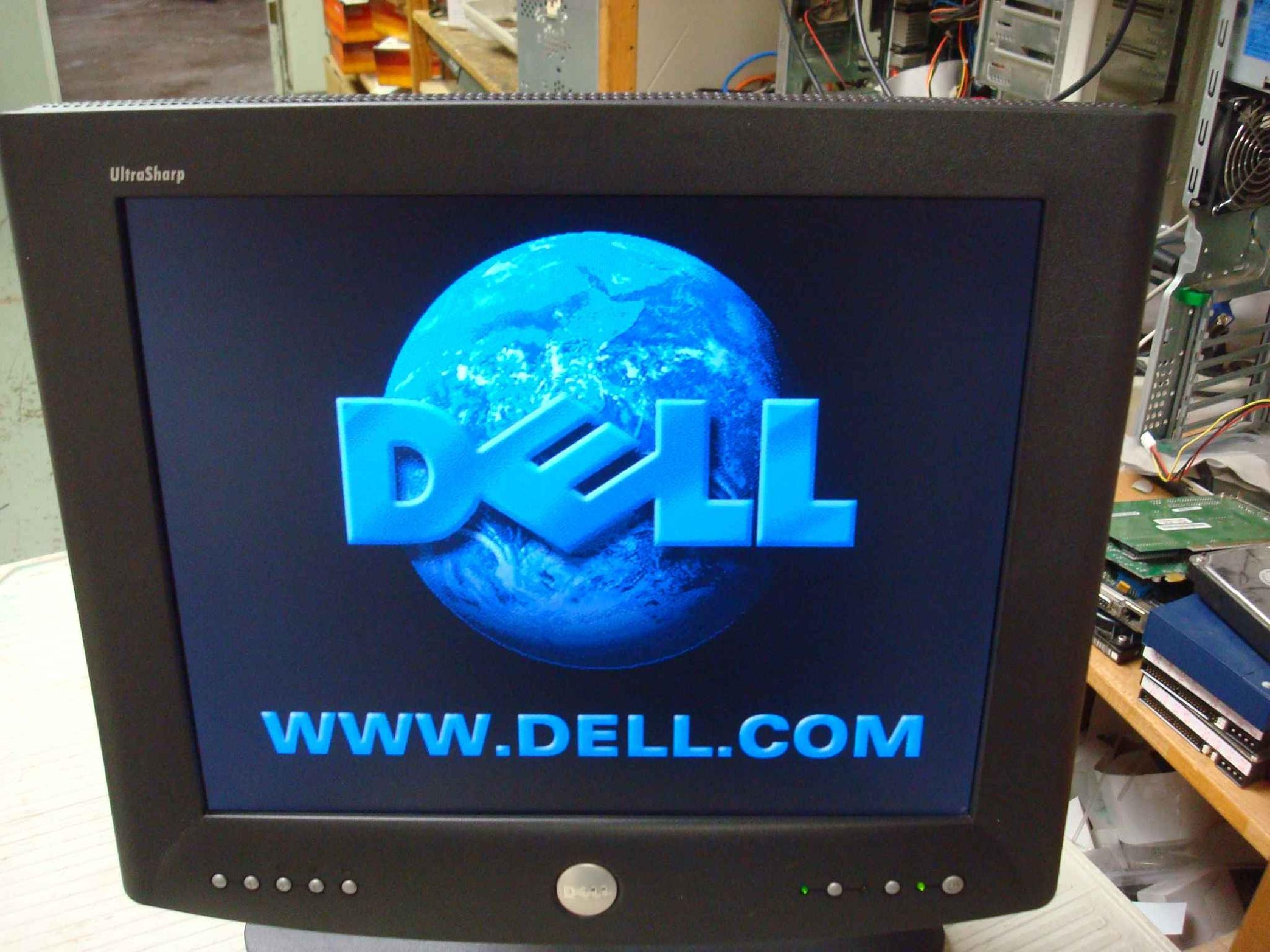 DELL 1702FP 4:3 RATIO LCD MONITOR 17INCH WITH EXTERNAL POWER SUPPLY