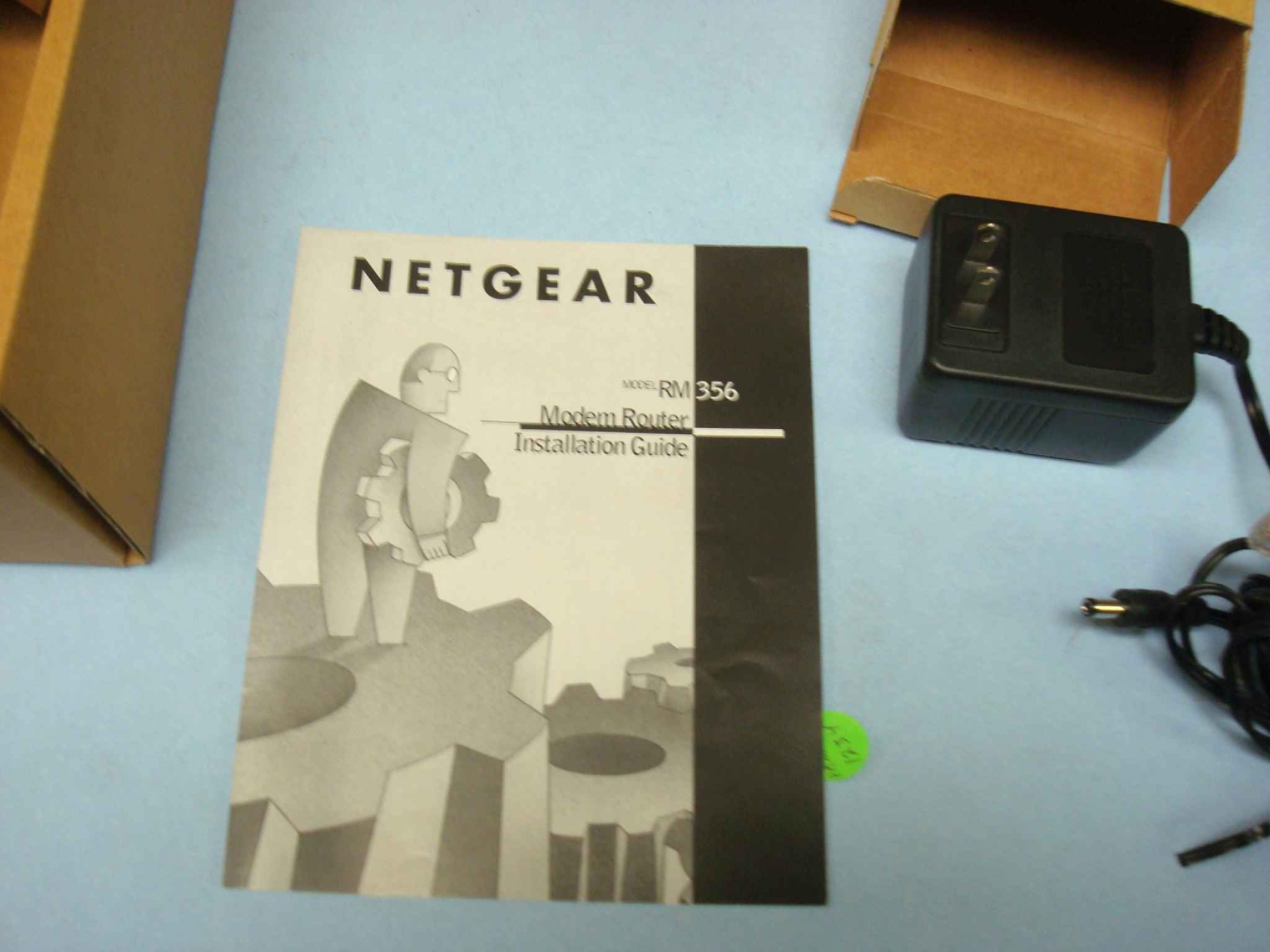 NETGEAR RM356-M OPEN BOX MODEM ROUTER DIAL UP 56K