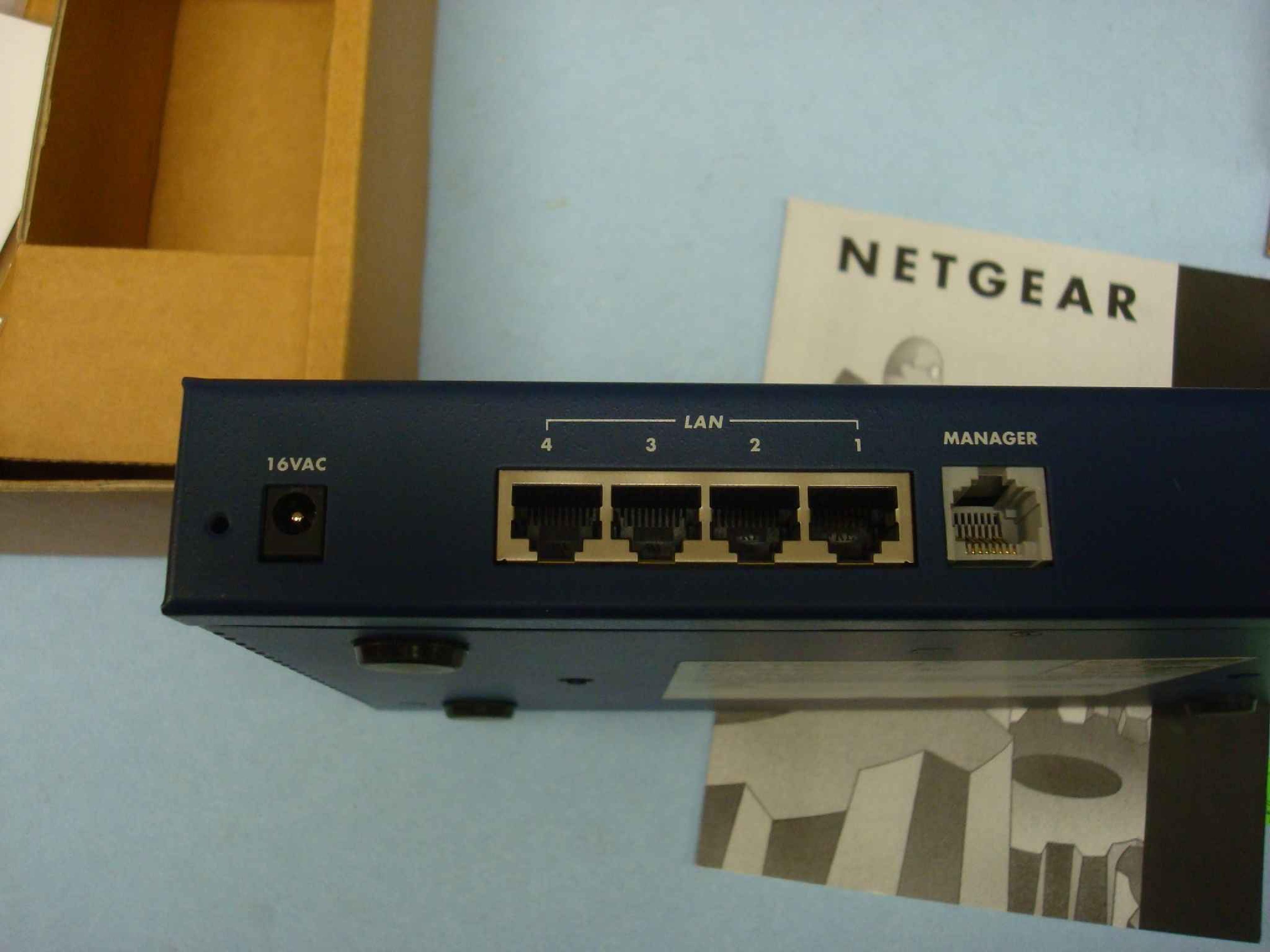 NETGEAR RM356-M OPEN BOX MODEM ROUTER DIAL UP 56K