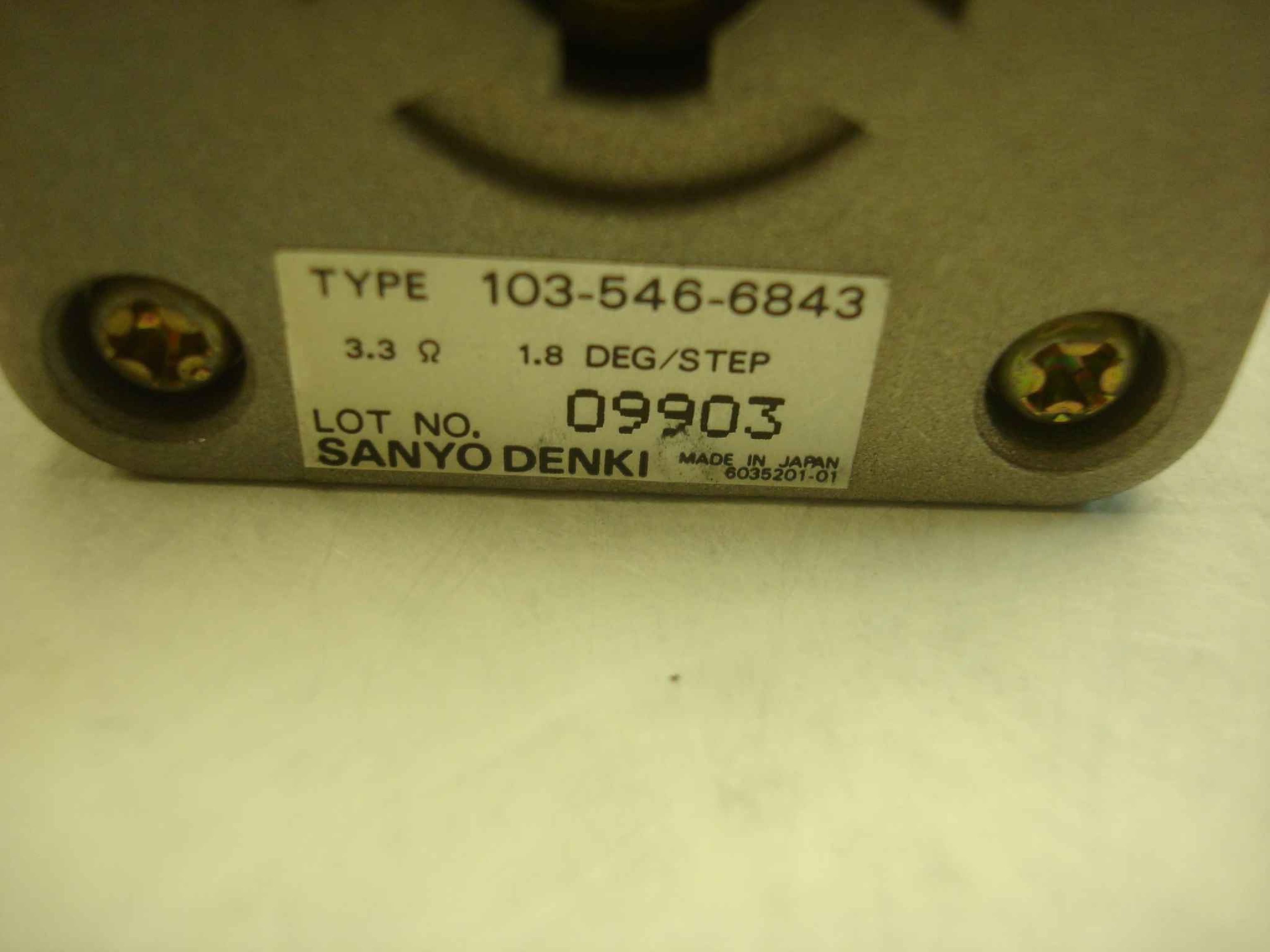 SANYO DENKI 103-546-6843 STEP MOTOR FOR POLAROID 75 CARD PRINTER