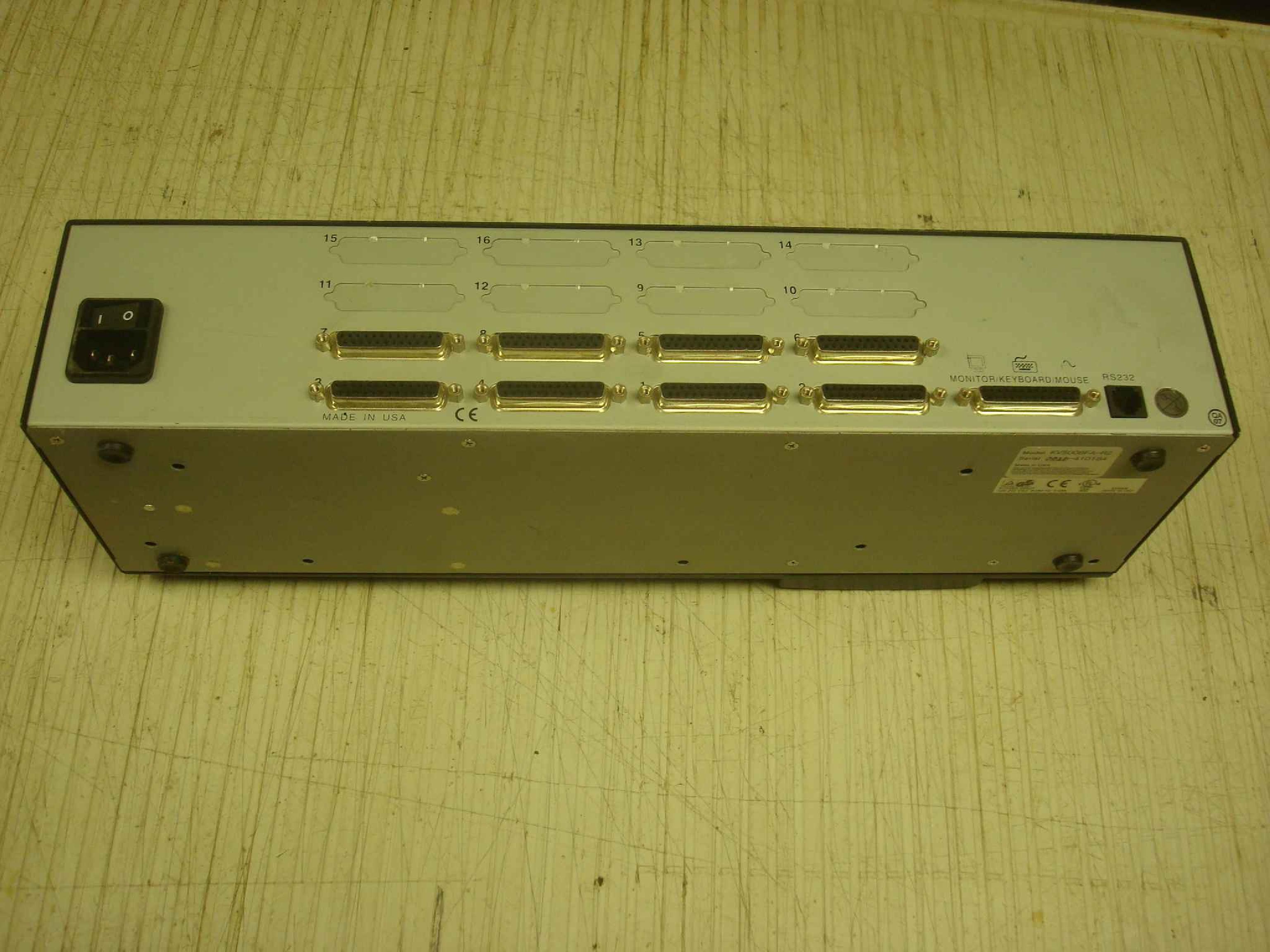 BLACK BOX KV5008FA-R2 8PORT KVM