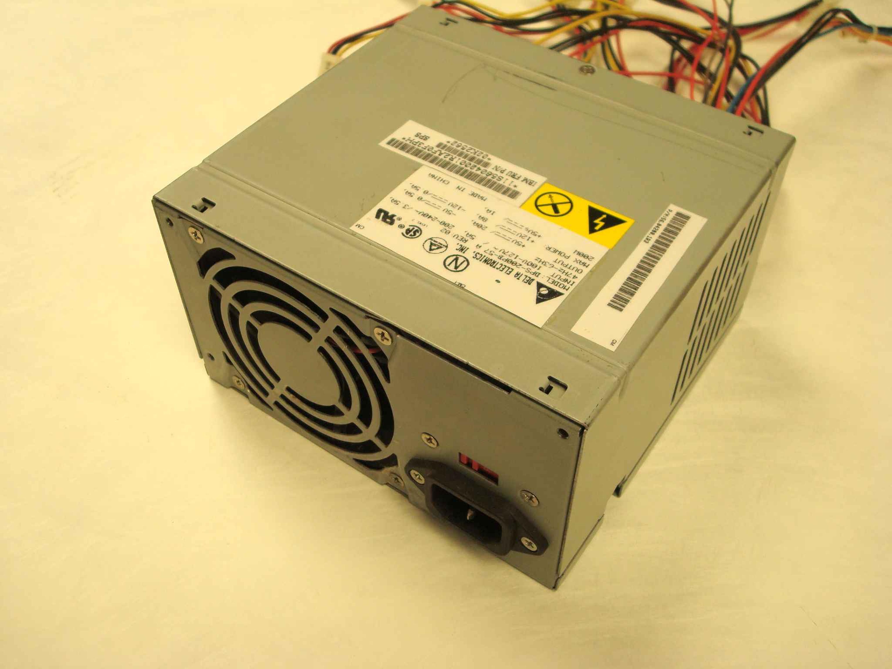 DELTA ELECTRONICS INC 02K2562 CLONE DELTA 200W COMPUTER POWER SUPPLY