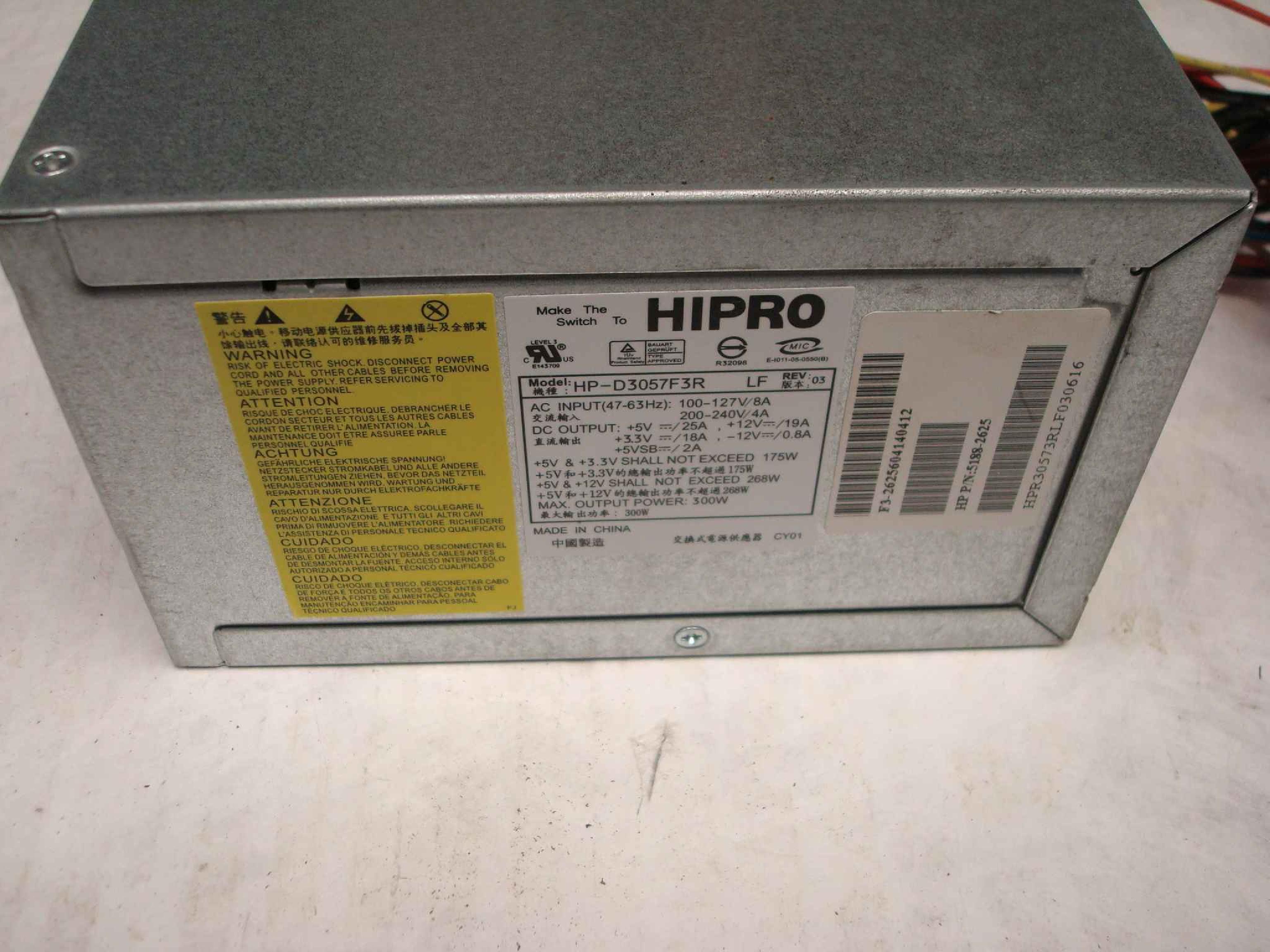 HIPRO HP-D3057F3R 300 WATT POWER SUPLY