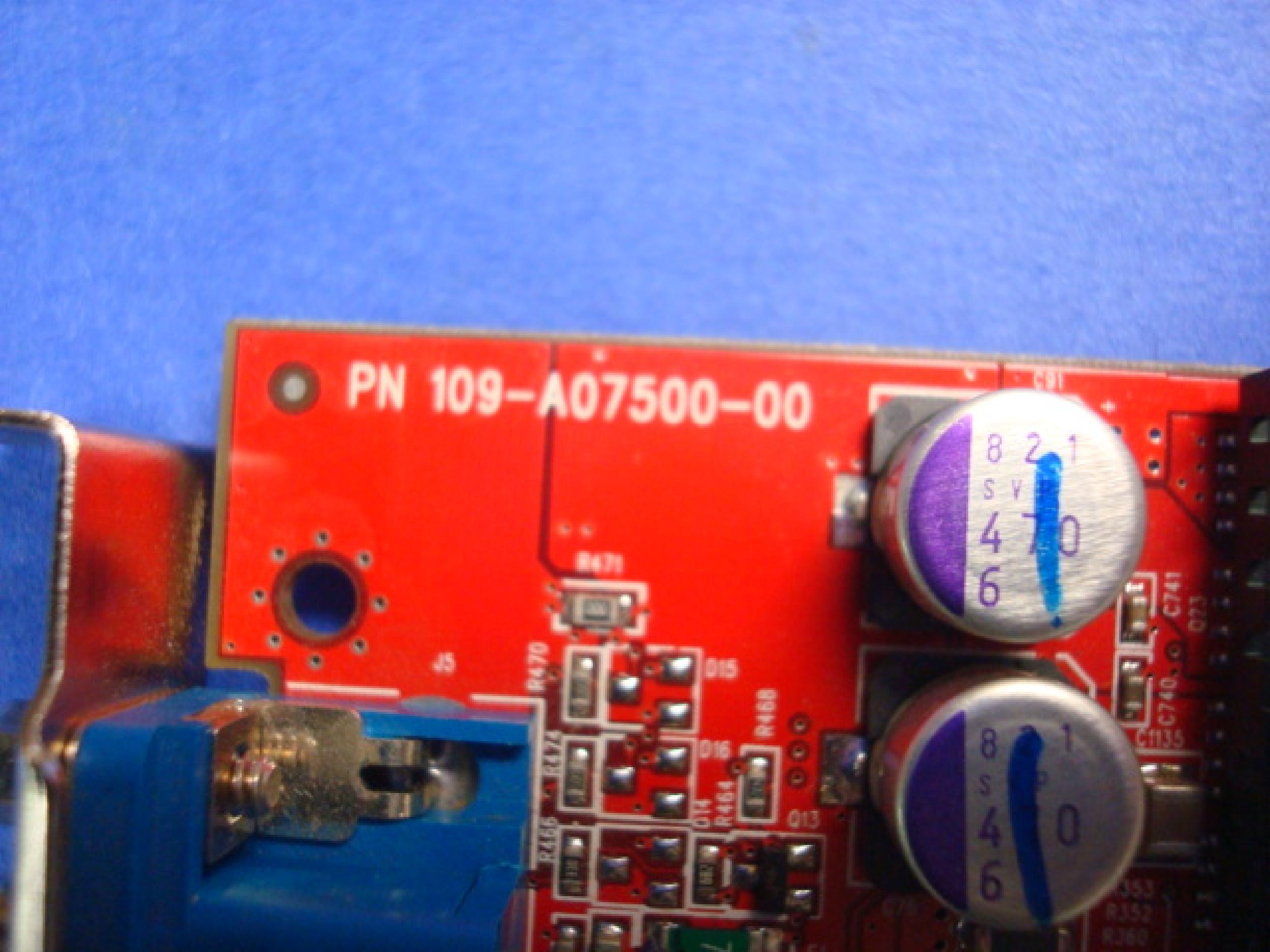 ATI 102A0750202 128MB AGP RADEON 9800 PRO VIDEO CARD WITH VGA S-VIDEO AND DVI OUTPUTS