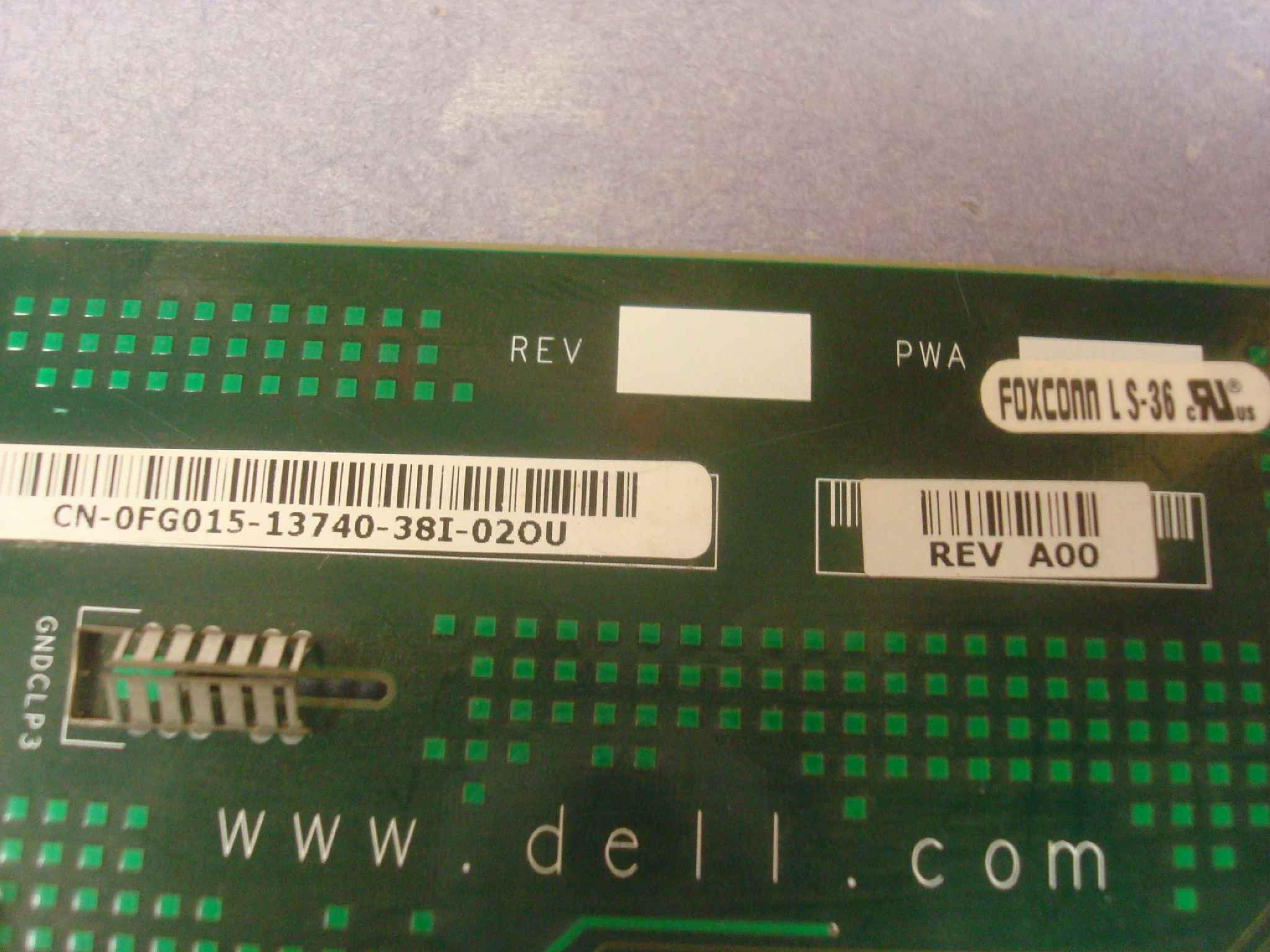 DELL 0FG015 MOTHERBOARD