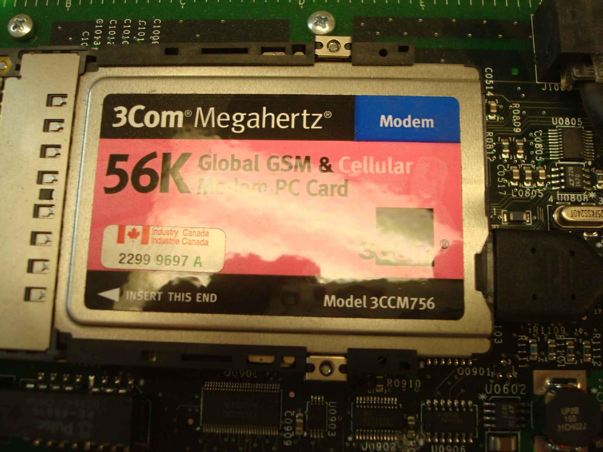 SUN MICROSYSTEMS 525-1912-05 SUN MICROSYSTEMS REMOTE DIAL UP BOARD + 56K MODEM