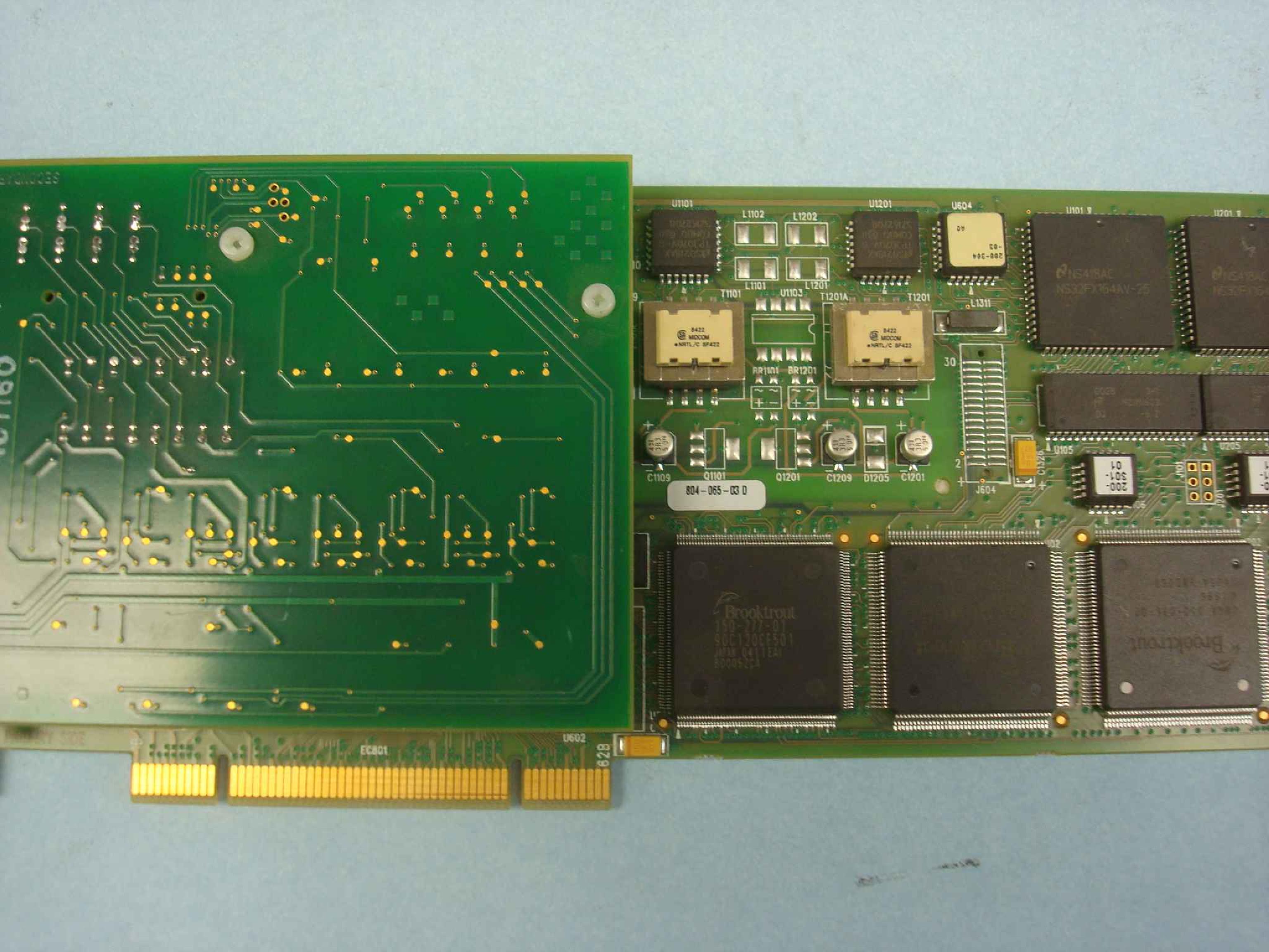 BROOKTROUT TECHNOLOGY INC. 804-065-33 PCI FAX BOARD BROOKTROUT