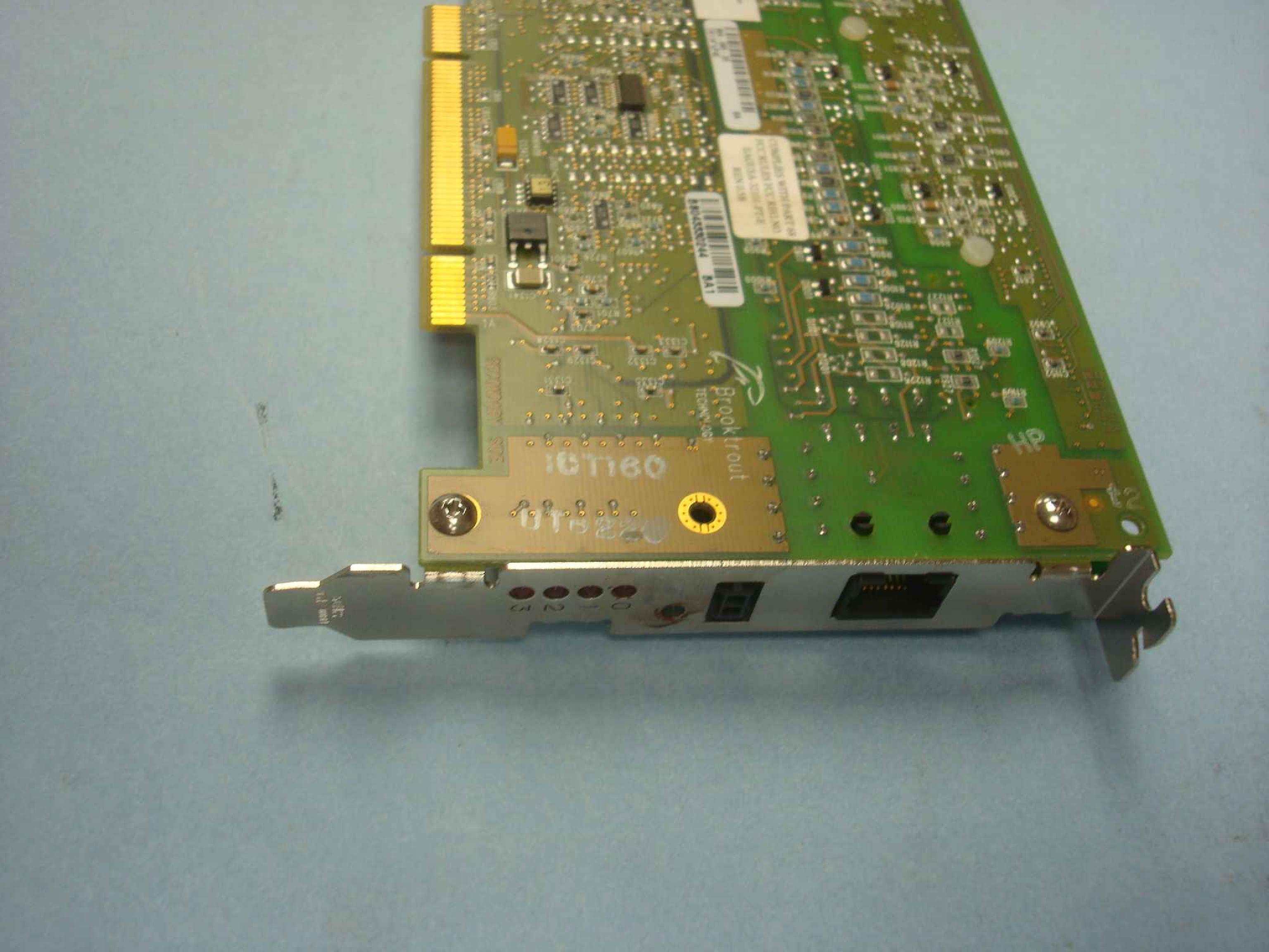 BROOKTROUT TECHNOLOGY INC. 804-065-33 PCI FAX BOARD BROOKTROUT