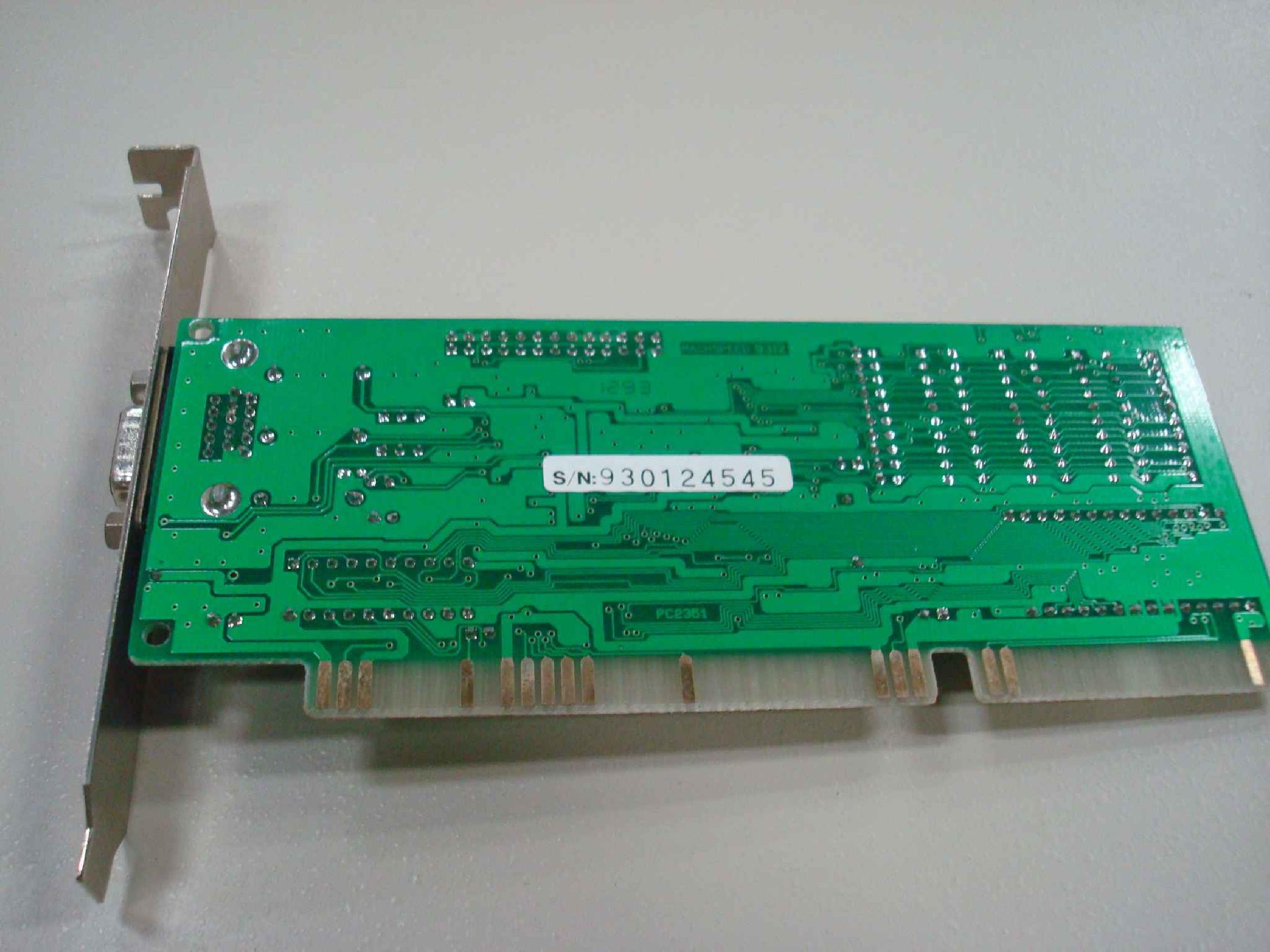 CIRRUS LOGIC IWLVGAADAPTER2 16BIT ISA VGA CARD CL-GD5402-65QC-B