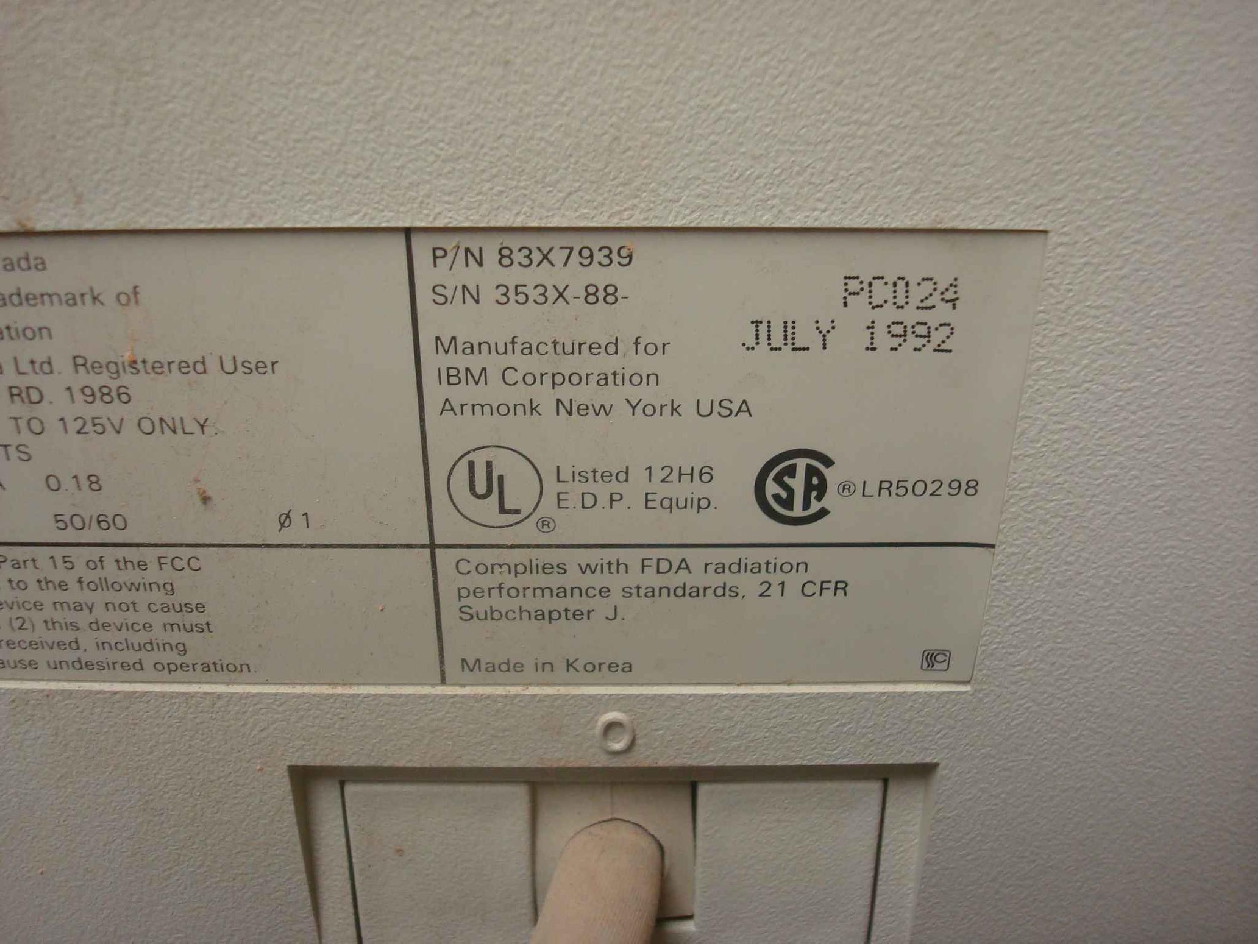 IBM 83X7939 TERMINAL