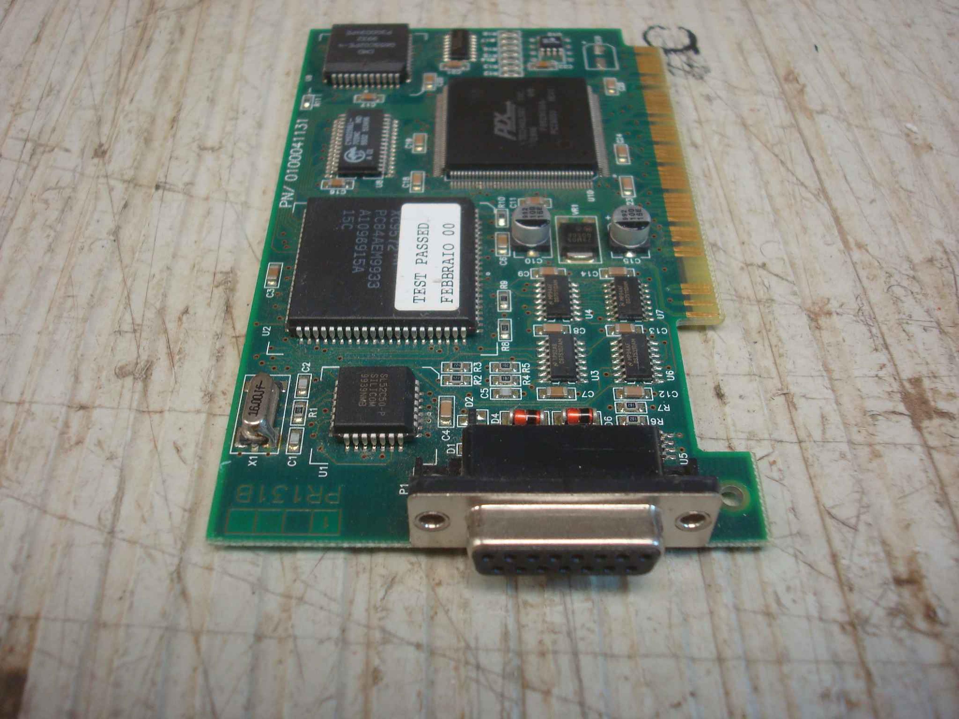 PLX PR131B TECHNOLOGY PCI9050 0100041131 INTERFACE SERIAL CARD