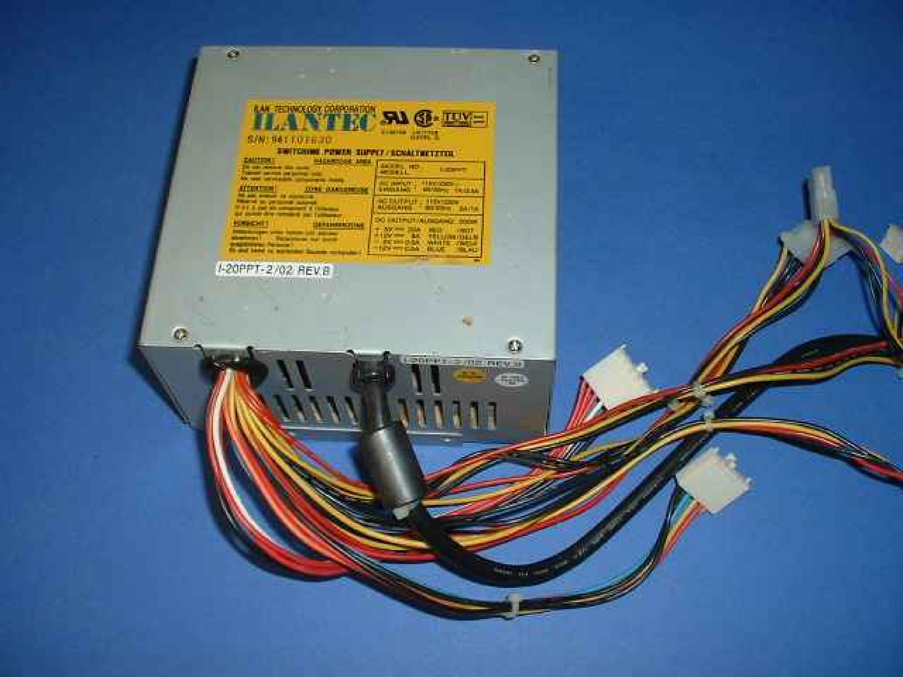 ILANTEC I-20PPT 200 WATT AT POWER SUPPLY