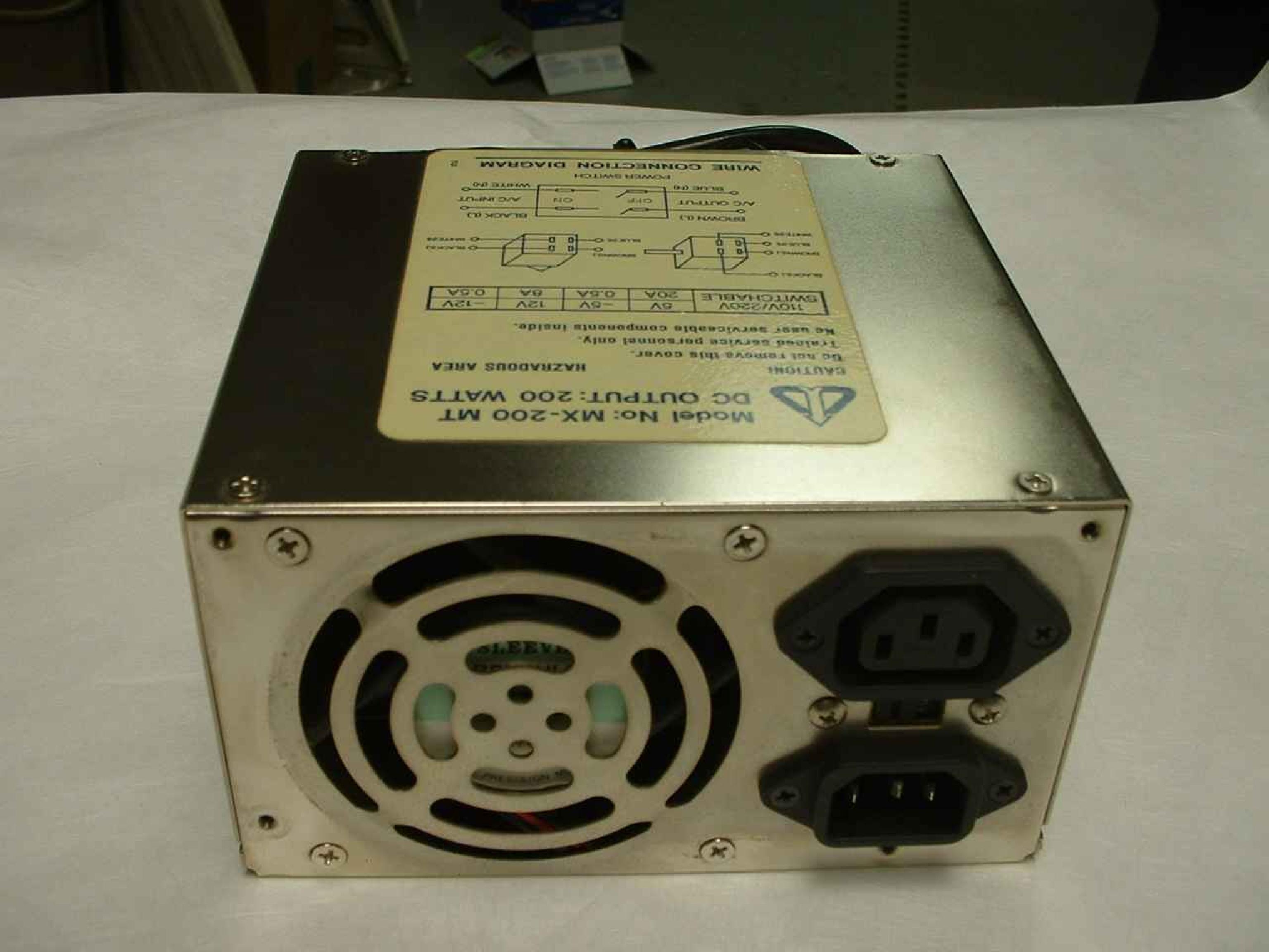 HCD MX-200MT 200 WATT AT POWER SUPPLY