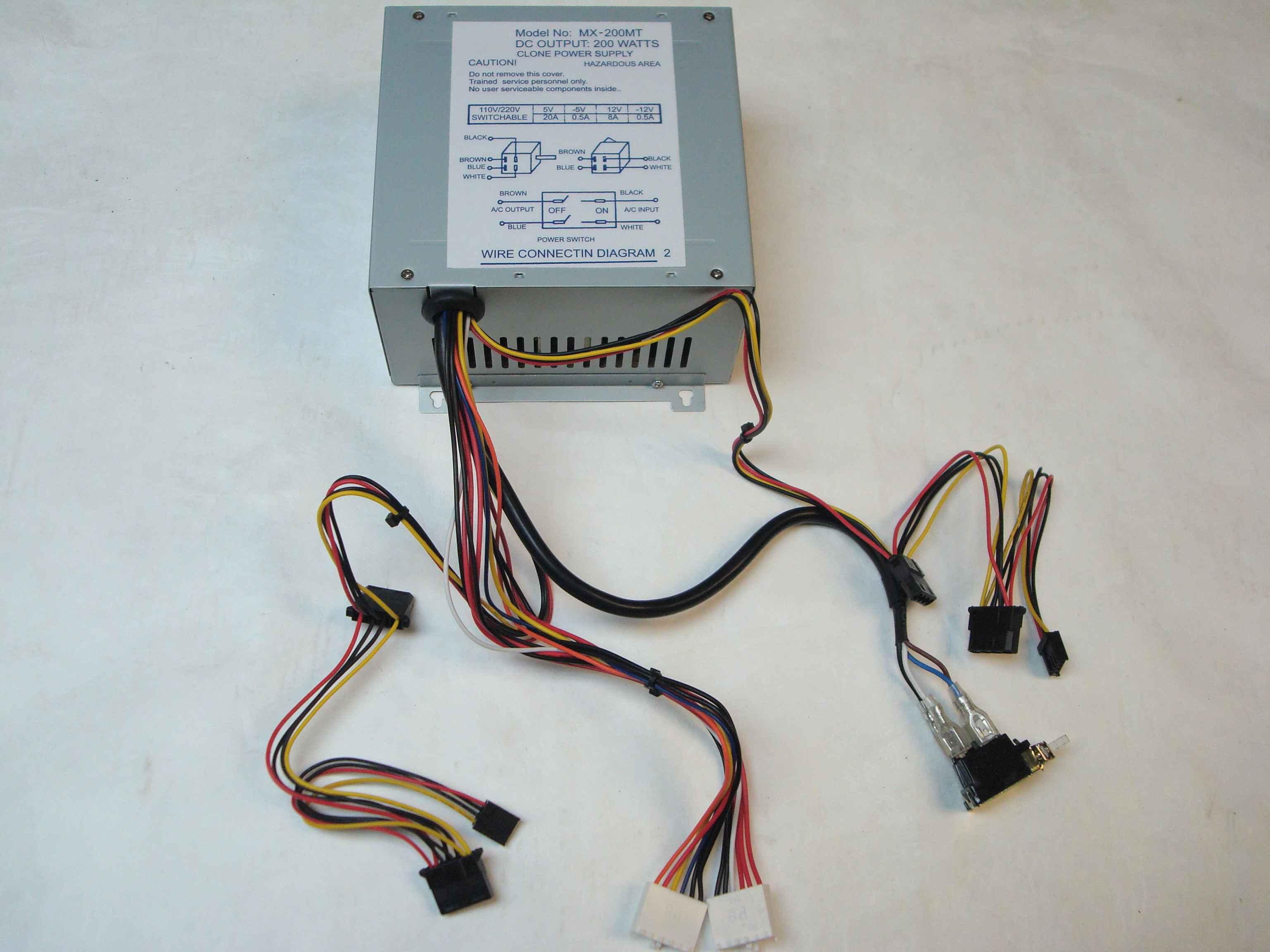 HCD MX-200MT CLONE 200 WATT AT POWER SUPPLY