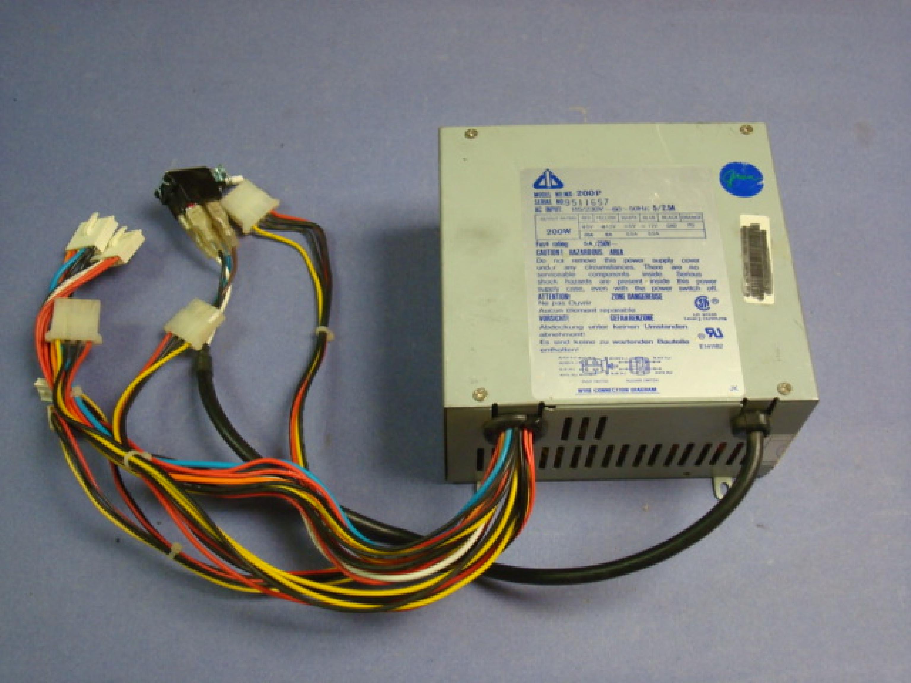 MX MX-200P 200W AT POWER SUPPLY