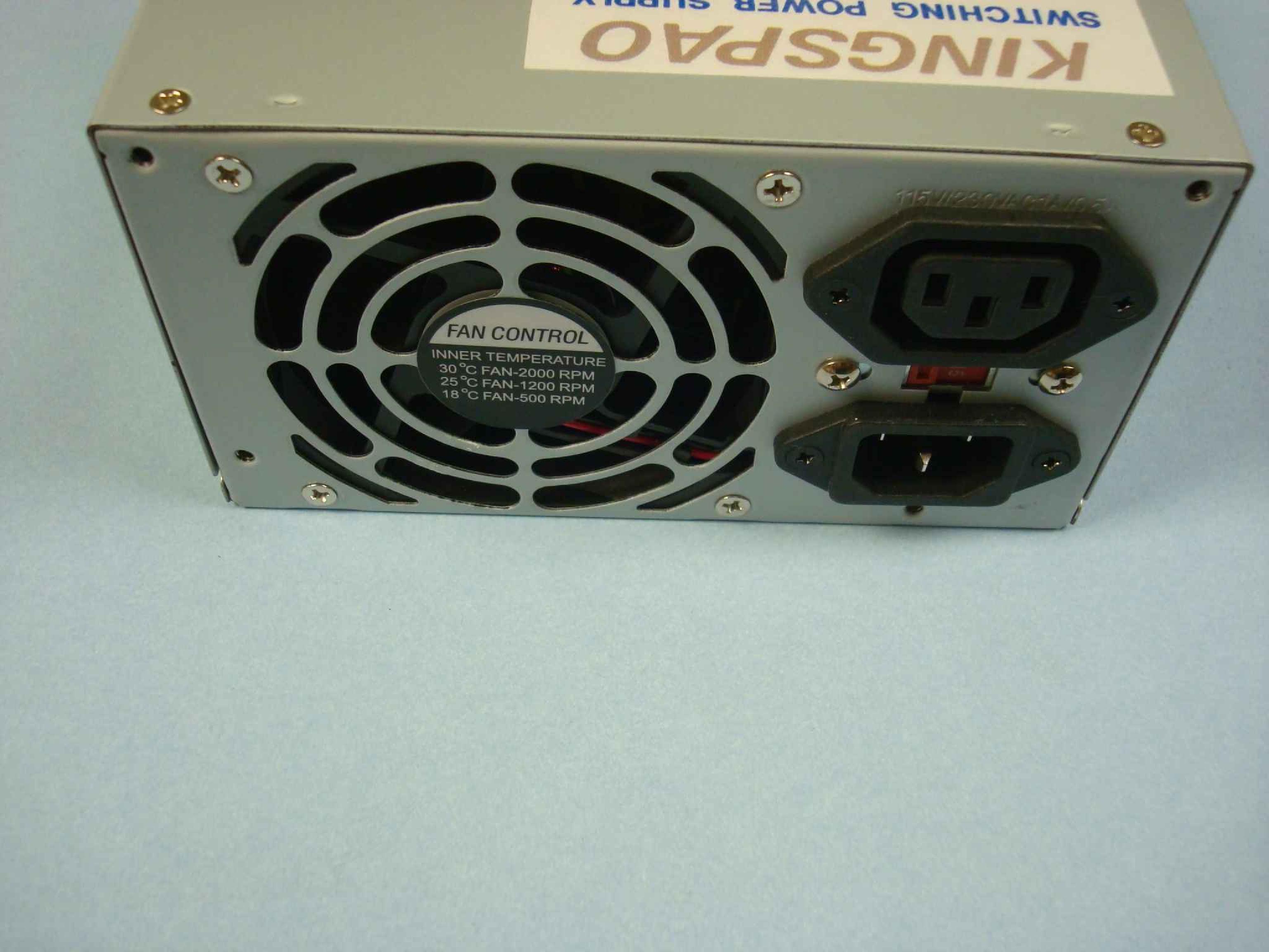 KINGSPAO KP-250P 250W AT POWER SUPPLY