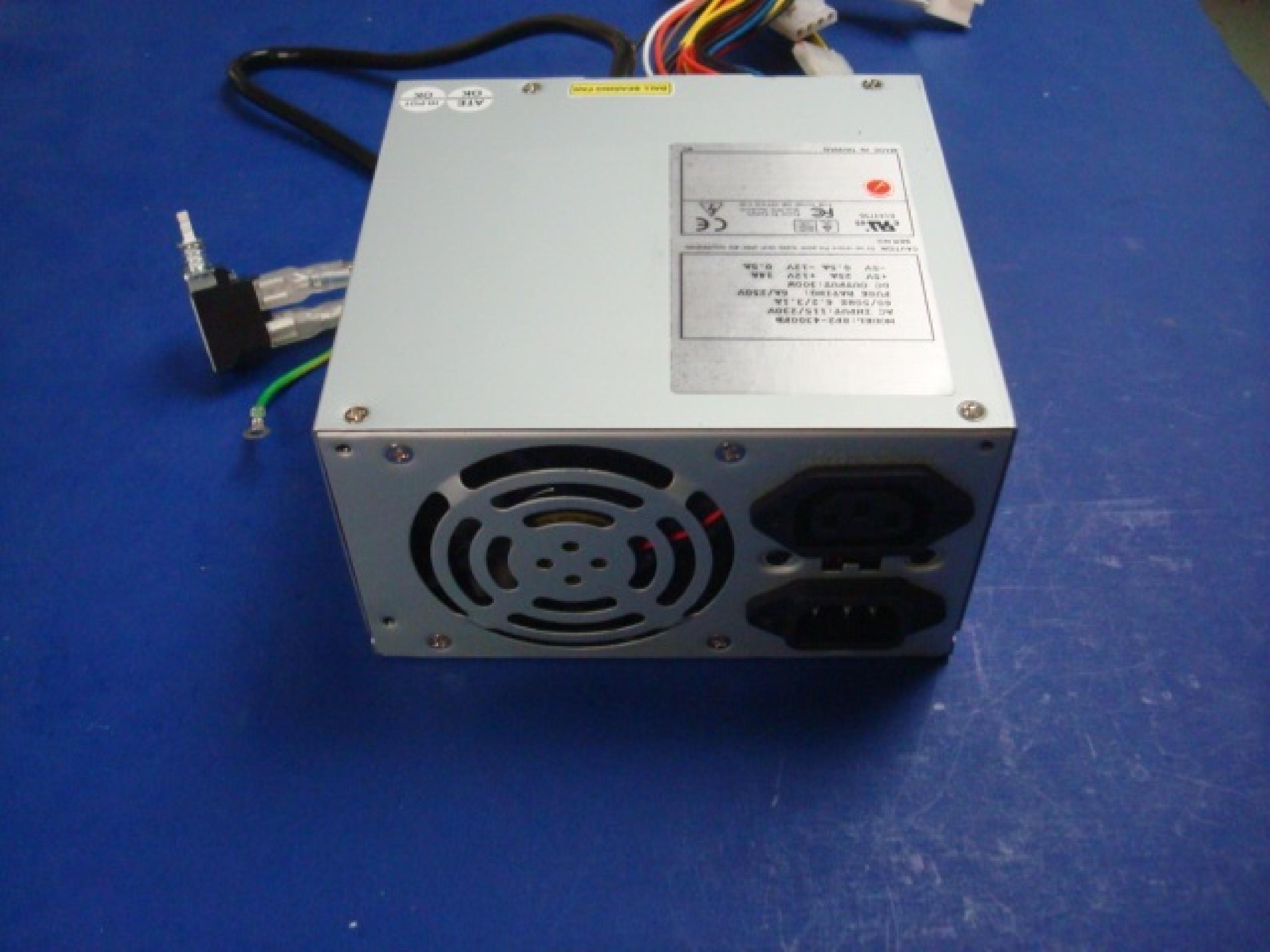 EMACS / ZIPPY / US POWER / CALIFORNIA PC PRODUCTS SP2-4300FB 300W AT POWER SUPPLY