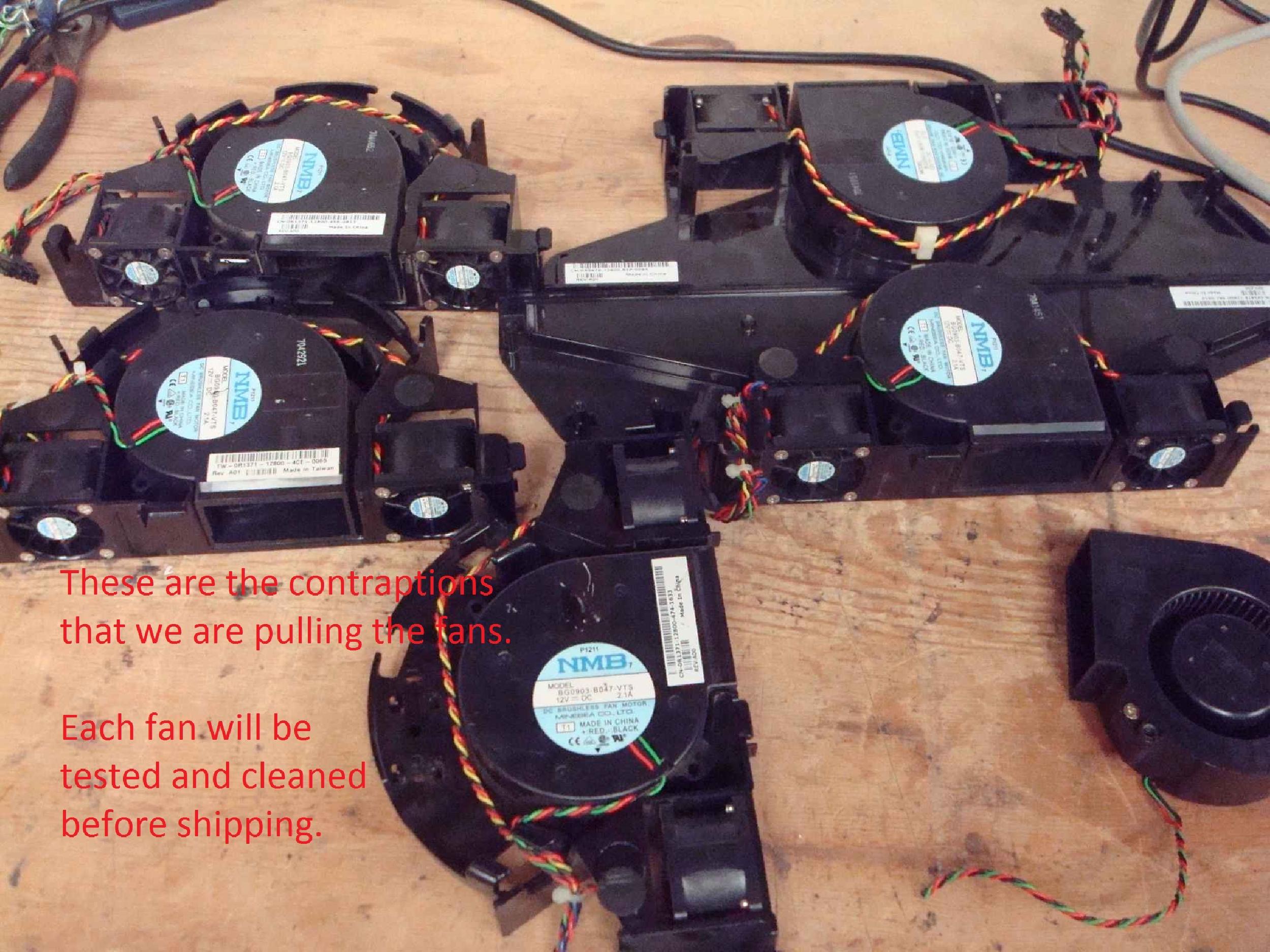 NMB BG0903-B047-VTS 92 X34MM BLOWER SERVER FAN 12V 2.1A 3PIN 717