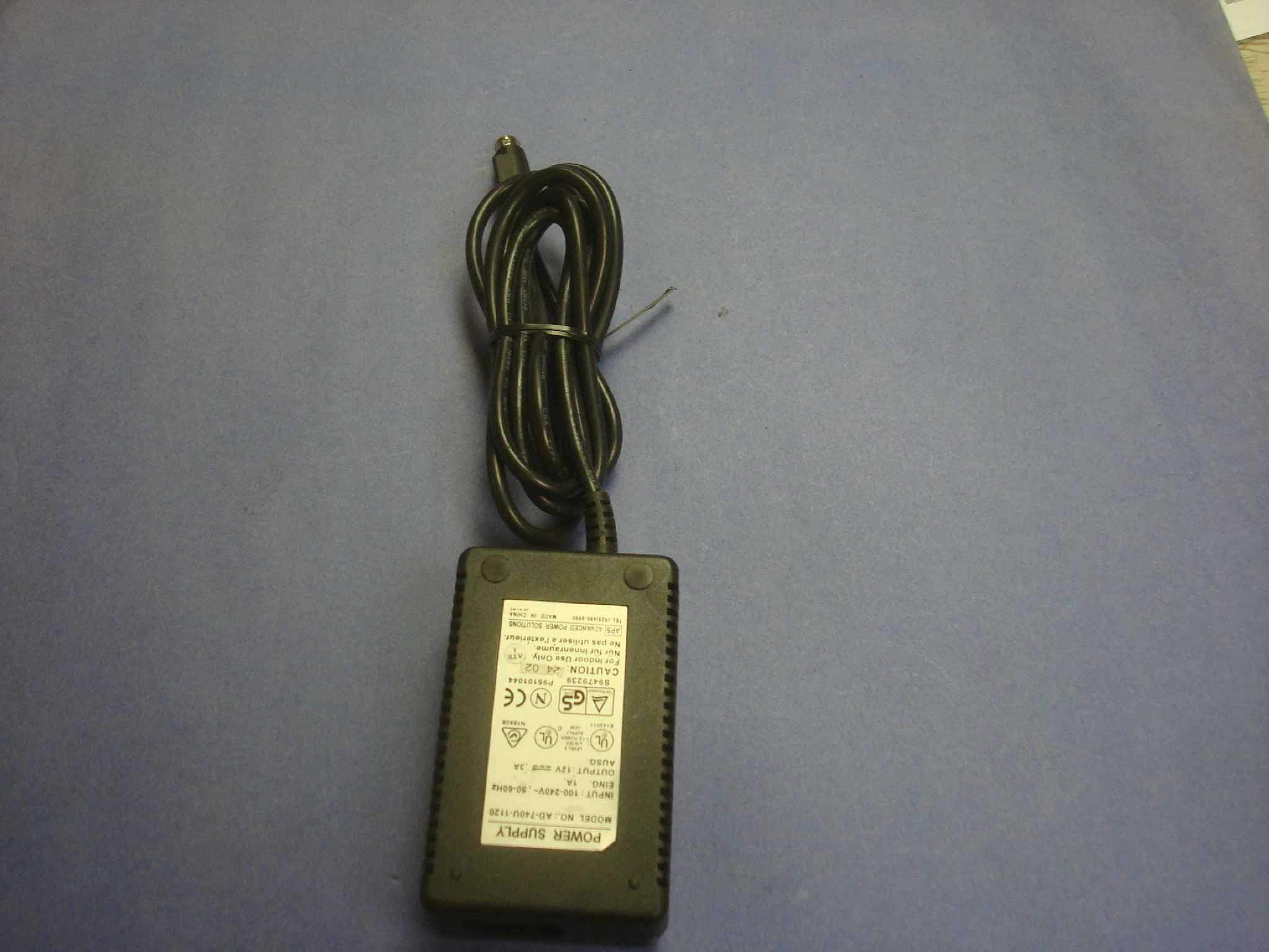 APS AD-740U-1120 13.8V 2.8A AD-740U-1138 AC POWER ADAPTER FOR CISCO 1600 ROUTER