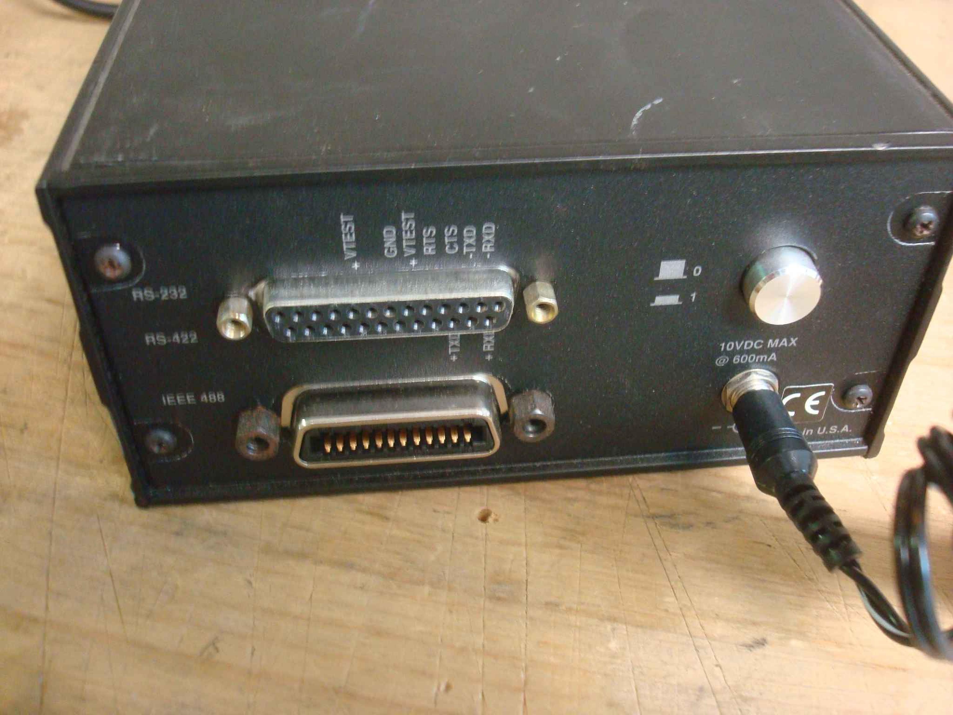 BLACK BOX IC026A-R2 BLACK BOX COMPUTER INTERFACE;MODEL #IC026A-R2;RS-232 TO 488